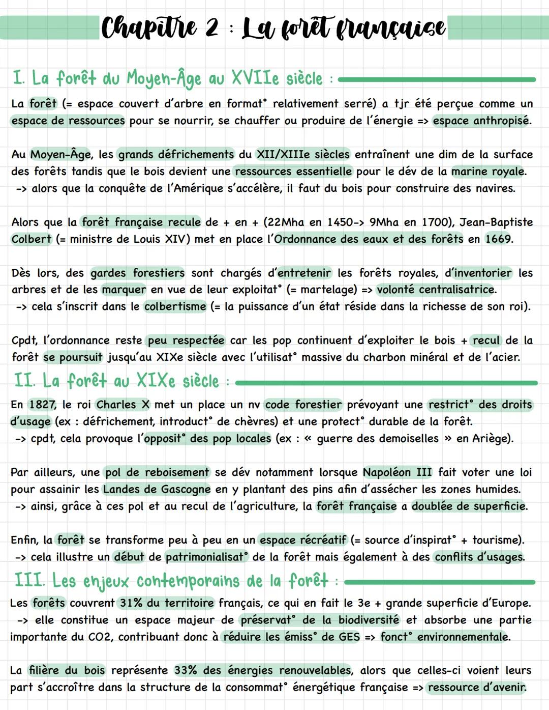 Chapitre 1: La révolution néolithique et industrielle
I. La "révolution néolithique" :
L'anthropisat, càd la transformat des milieux naturel