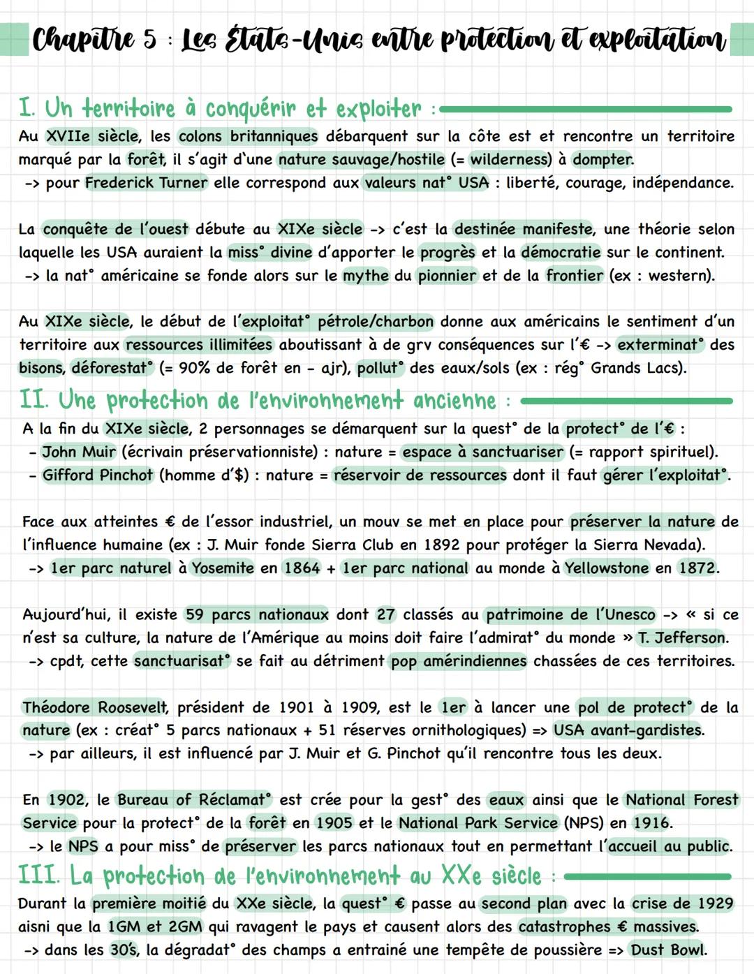 Chapitre 1: La révolution néolithique et industrielle
I. La "révolution néolithique" :
L'anthropisat, càd la transformat des milieux naturel