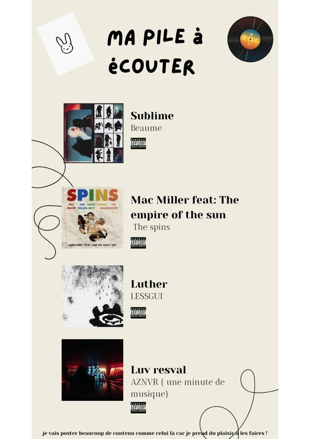 Juste un peu de musique