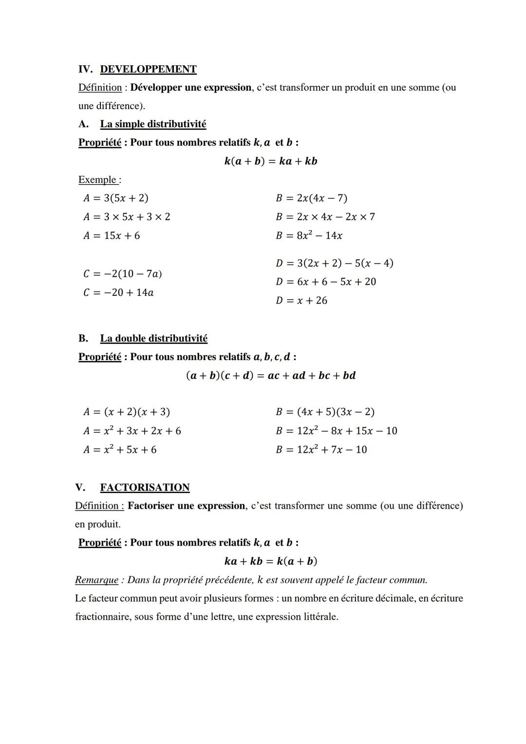 FICHE DE REVISION - BREVET DES COLLEGES
ΑΝΝΕΕ 2024
I.
LE THEOREME DU PYTHAGORE
A. Enoncé du théorème
Propriété: Dans un triangle rectangle,