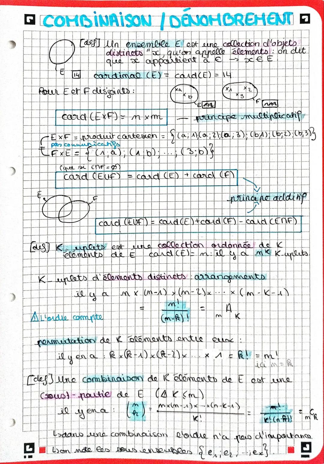 LES SUITES
Raisonnement par reccurence
Lo permet de passer du gini à l'ingine
démontrer par reccurence qu'une proposition Pcm) est
vraie pou