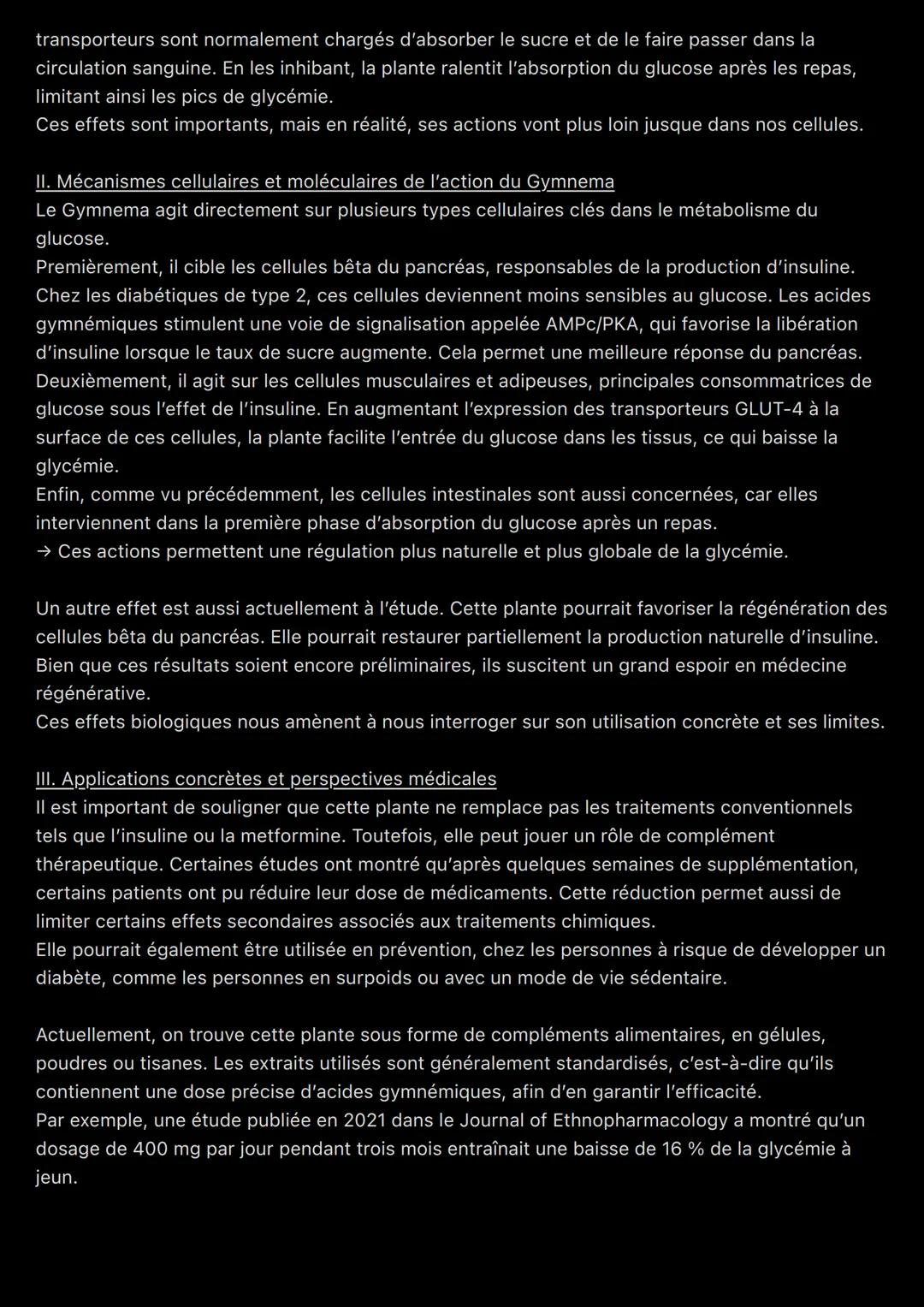 GRAND ORAL SVT
Introduction
Jean a 58 ans. Il est diabétique depuis maintenant dix ans. Malgré une hygiène de vie stricte et
des injections
