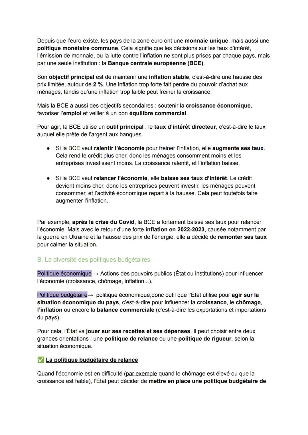 I. Quelle intégration européenne ?
A. Les grandes étapes de la construction européenne.
Intégration européenne Processus par lequel les pays