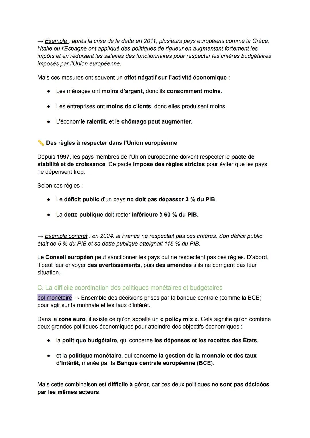 I. Quelle intégration européenne ?
A. Les grandes étapes de la construction européenne.
Intégration européenne Processus par lequel les pays