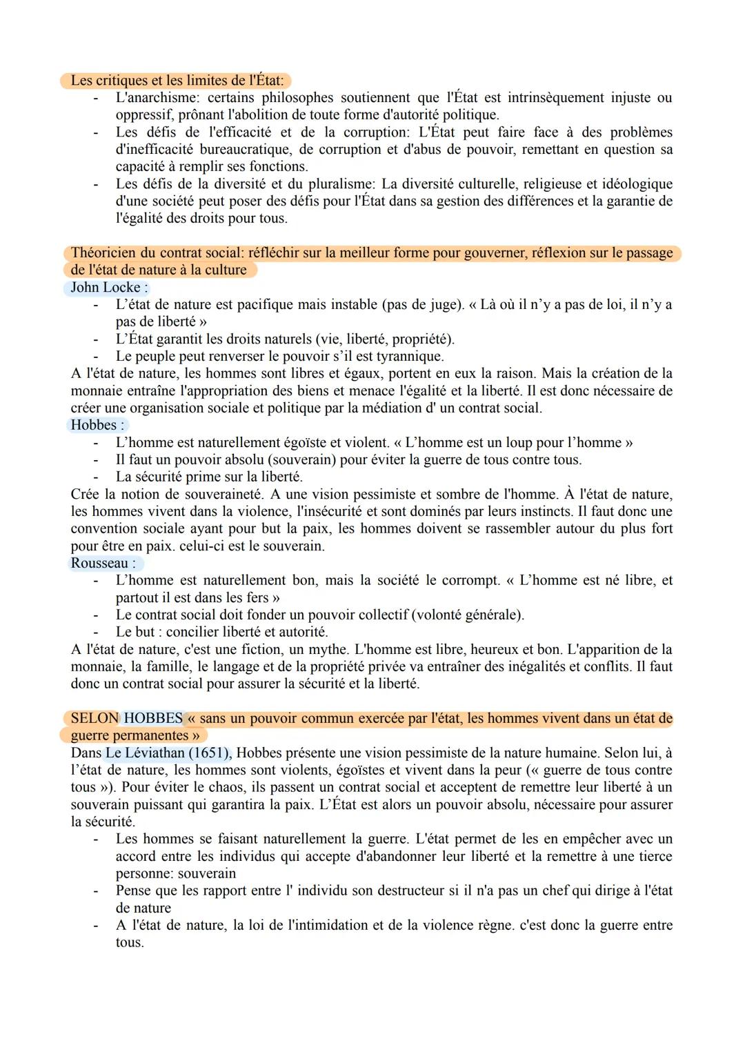 ÉTAT
Etymologie:
vient du latin status: «se tenir debout», «position stable», d'où l'idée de structure politique
organisée.
Définitions:
L'É