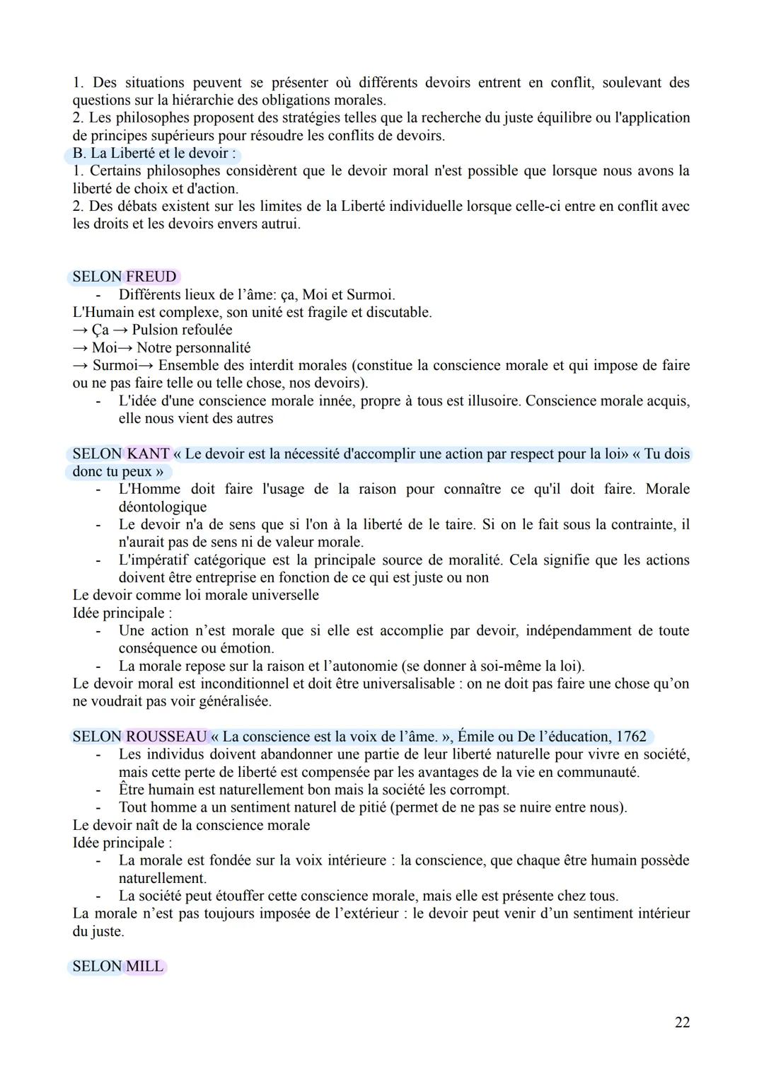 LE DEVOIR
Étymologie
vient du latin: <<< debere >> être obligé à, avoir des dettes, être tenue de faire quelque chose
Le devoir des obligati