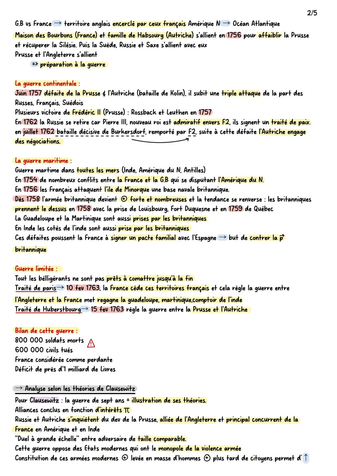 1/5
chapitre 1: la dimension TT de la guerre: des conflits interétatique aux enjeux internationaux.
"La guerre est un acte de violence à l'e
