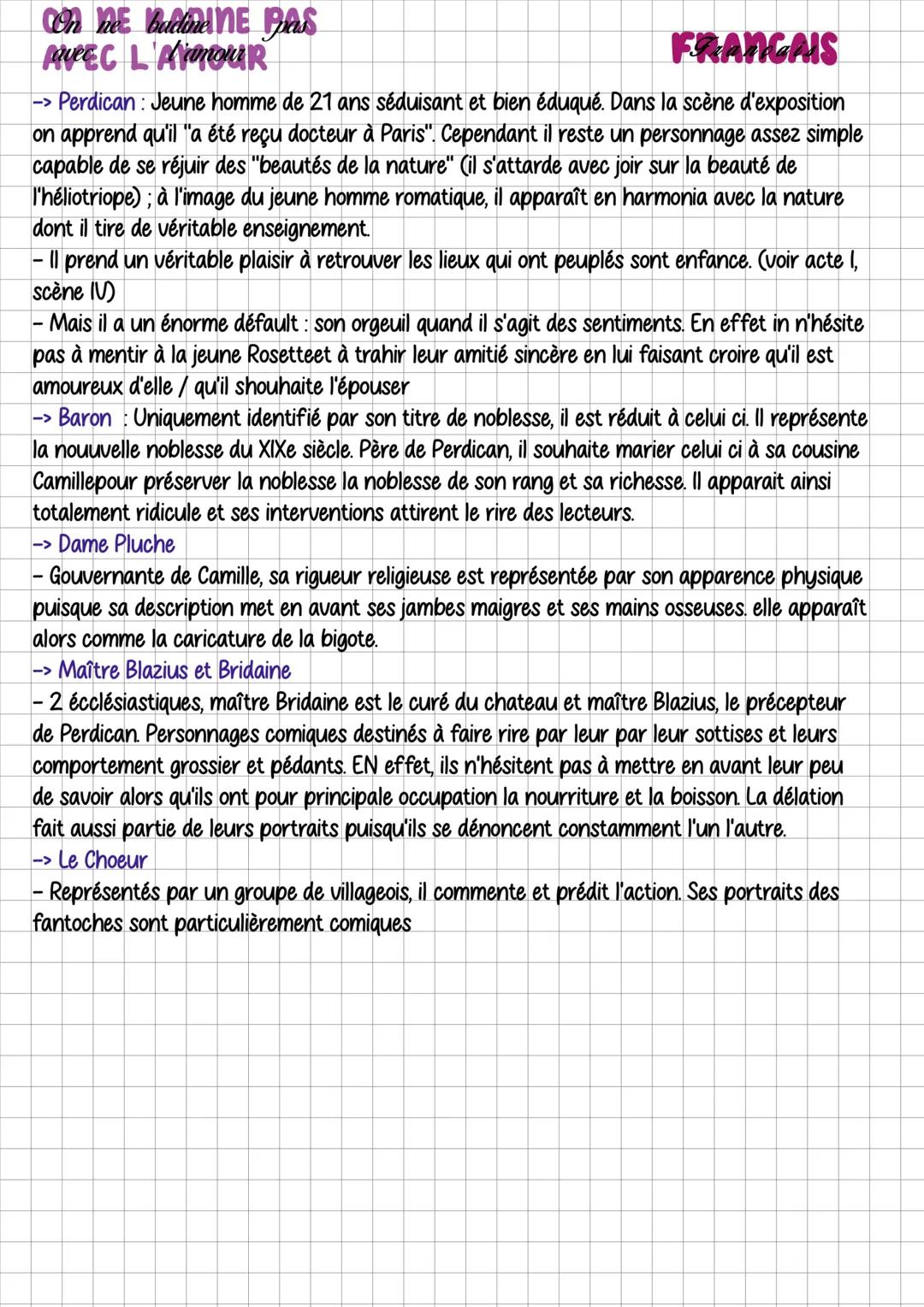 # On ne badine pas avec l'amour
## Présentation :
titre de l'œuvre : On ne badine pas avec l'amour
Auteur : Alfred de Musset
Date : 1834
M