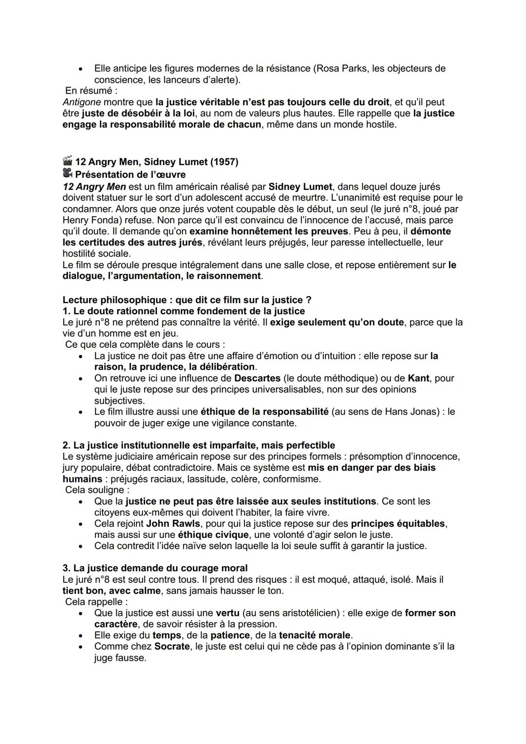 ## LA JUSTICE
## LA JUSTICE / LE DROIT/ L'ÉTAT
I. La justice est-elle naturelle ou une construction humaine ?
A. La justice comme norme nat