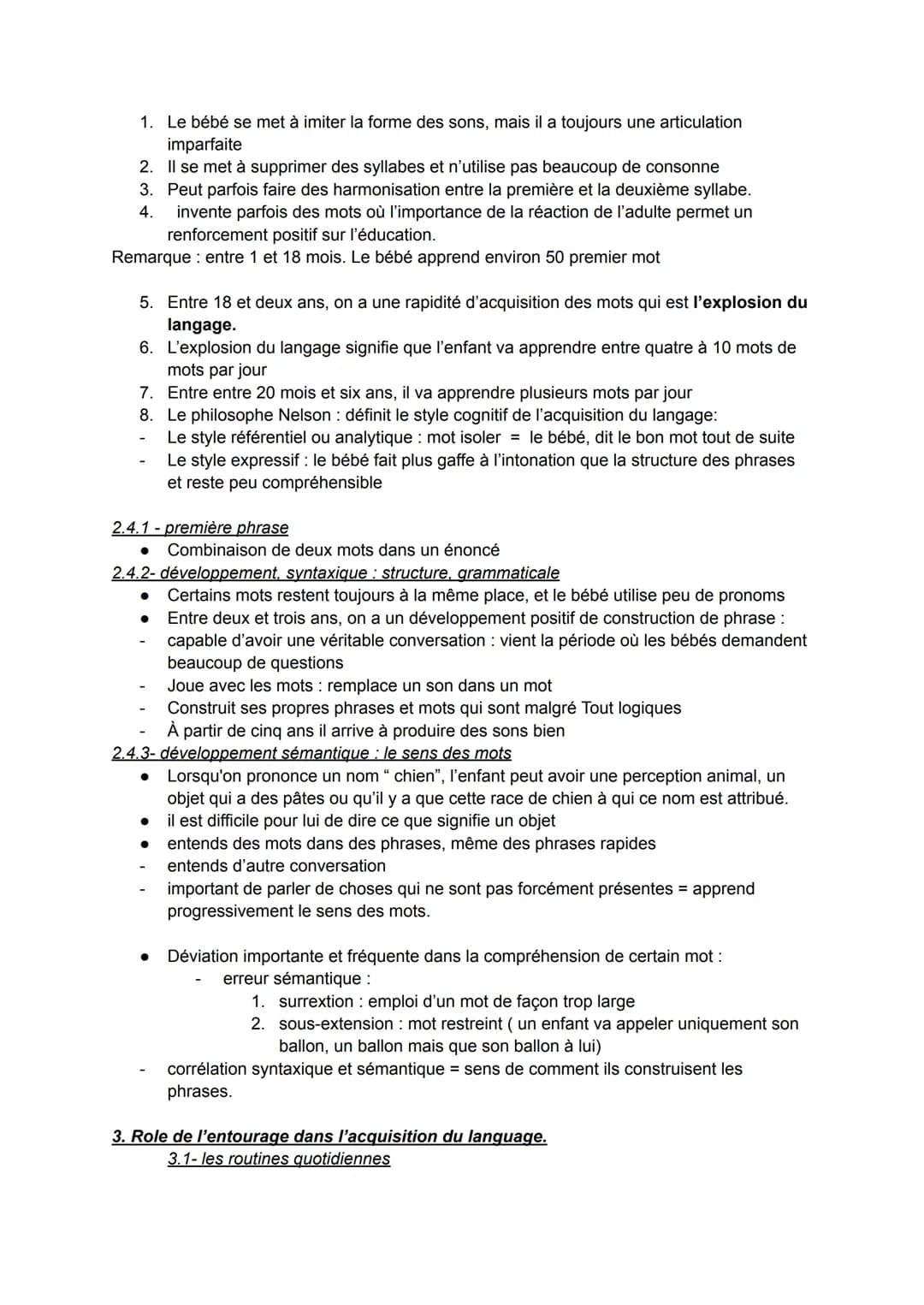 # Chap 2: Le développement du langage
0) Introduction
* Intérêt de beaucoup de disciplines
* Important: Communication
* → le langu