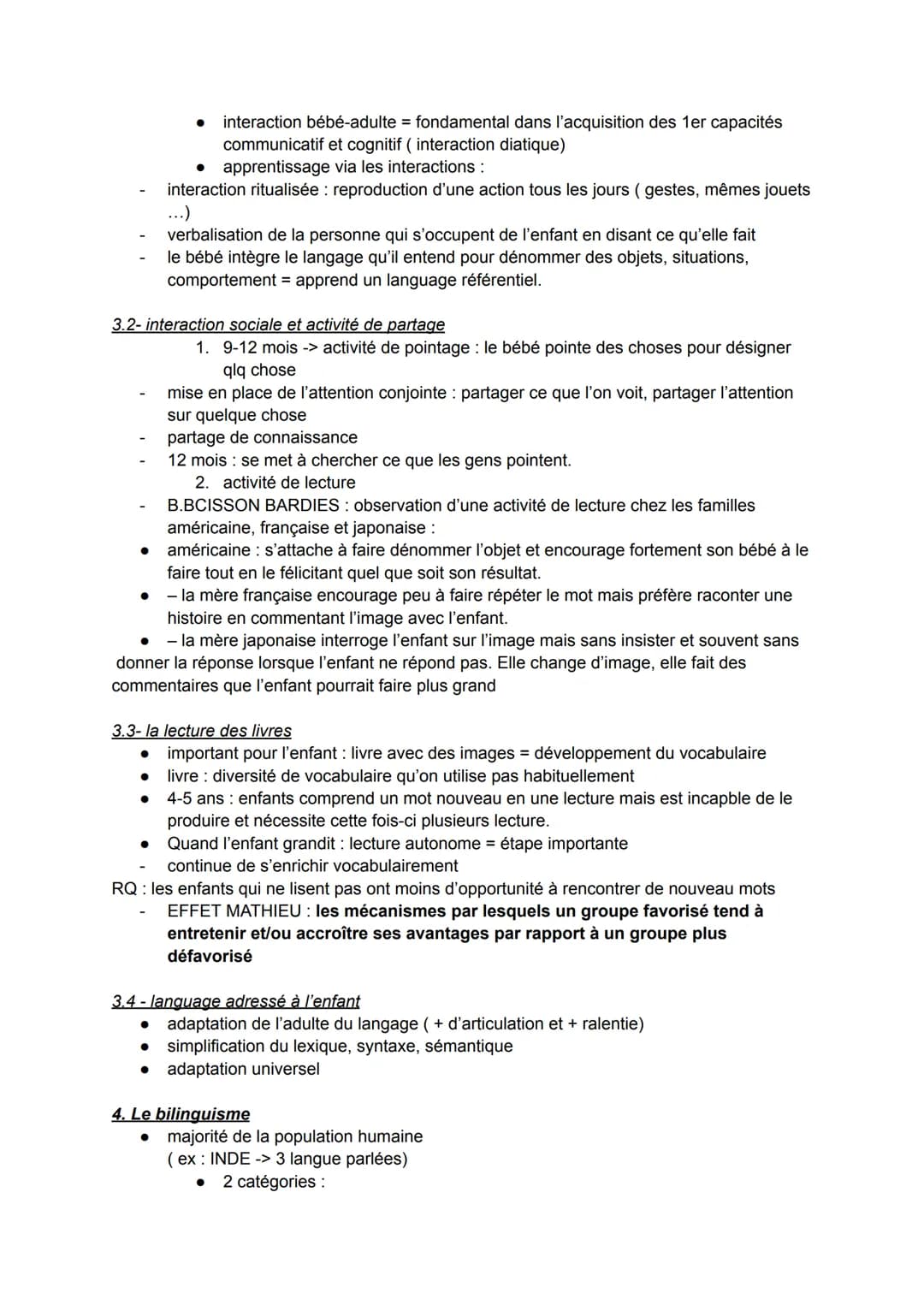 # Chap 2: Le développement du langage
0) Introduction
* Intérêt de beaucoup de disciplines
* Important: Communication
* → le langu