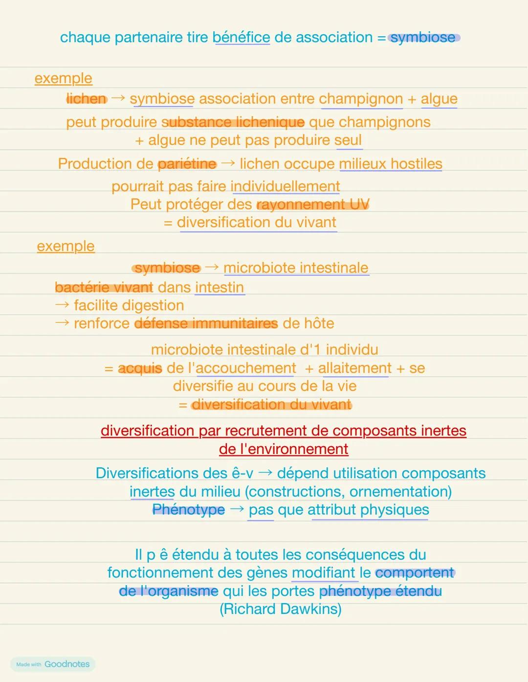 # Chapitre 4: d'autres mécanismes contribuent à la
diversité du vivant
brassage génétique méiose + fécondation
+
Mutations, transferts hori