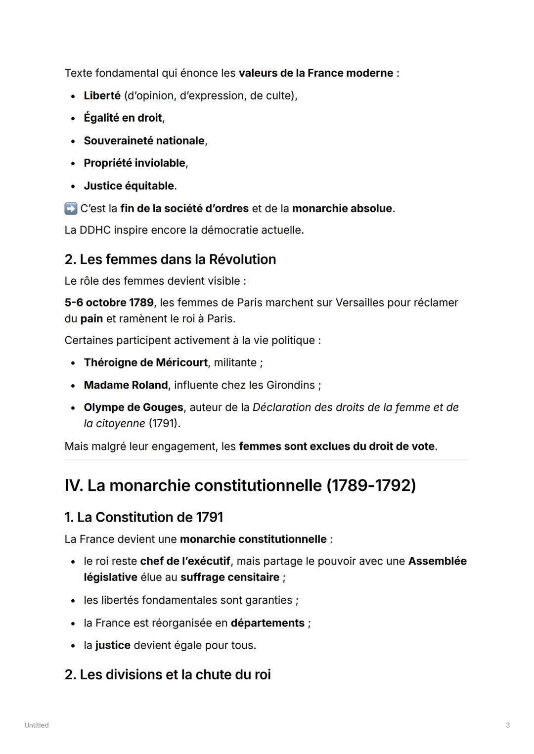# LA RÉVOLUTION FRANÇAISE ET
# L'EMPIRE (1789-1815)
Thème: La naissance d'une France nouvelle
I. Les causes de la Révolution française (17