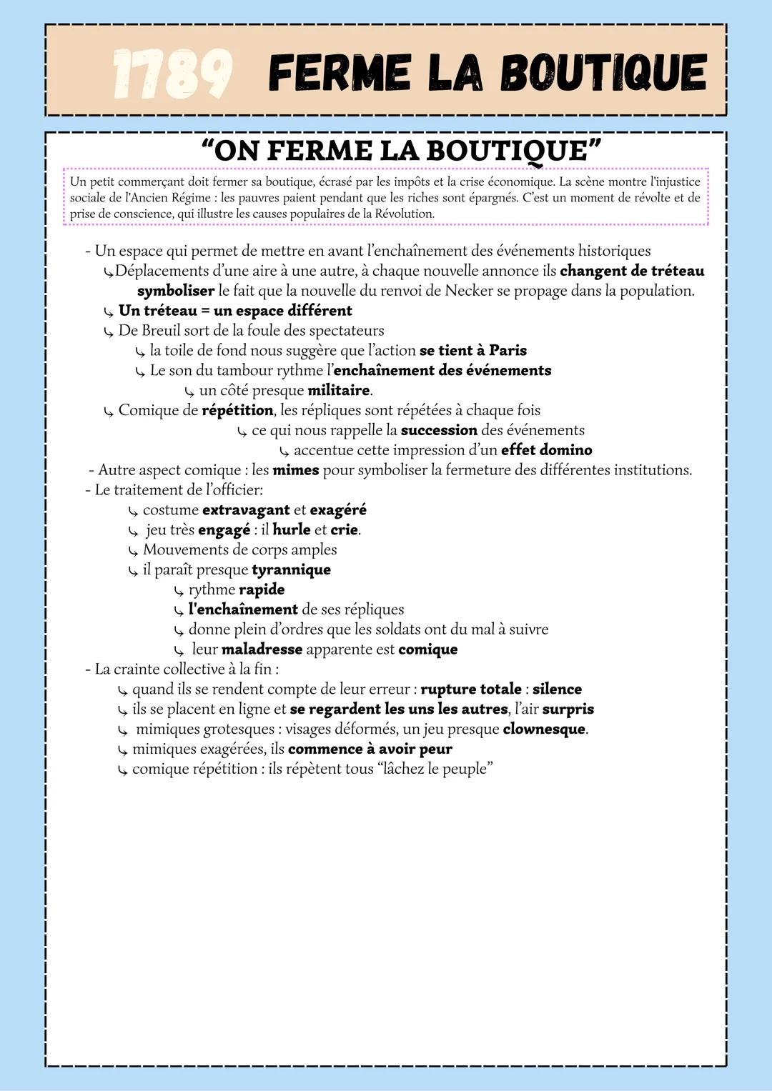 # 1789
# FAMINE
LA FAMINE
La famine est montrée à travers la souffrance extrême du peuple, allant jusqu'à l'infanticide. La misère est te