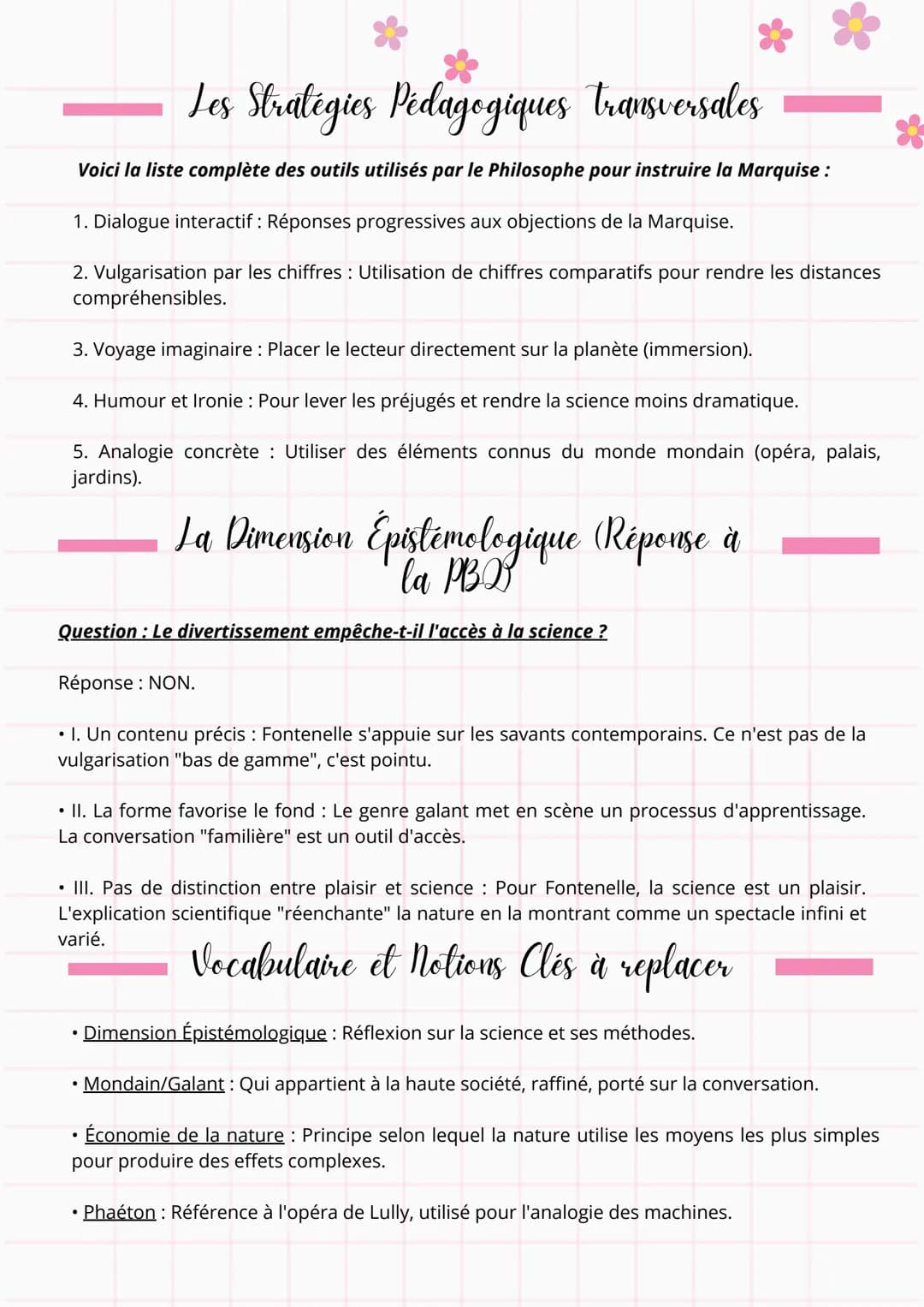 # Ma fiche
entretiens sur la pluralite
des mondes
## Contexte et emjeux de loeuvre
* Le genre du dialogue au XVIIe: C'est une forme de