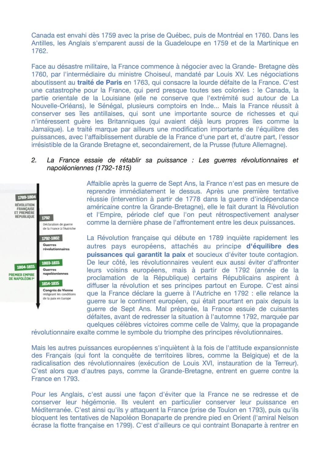 Thème 2: Faire la guerre, faire la paix: formes de conflits et mode de
résolution
Axe 1: La dimension politique de la guerre: des conflits i