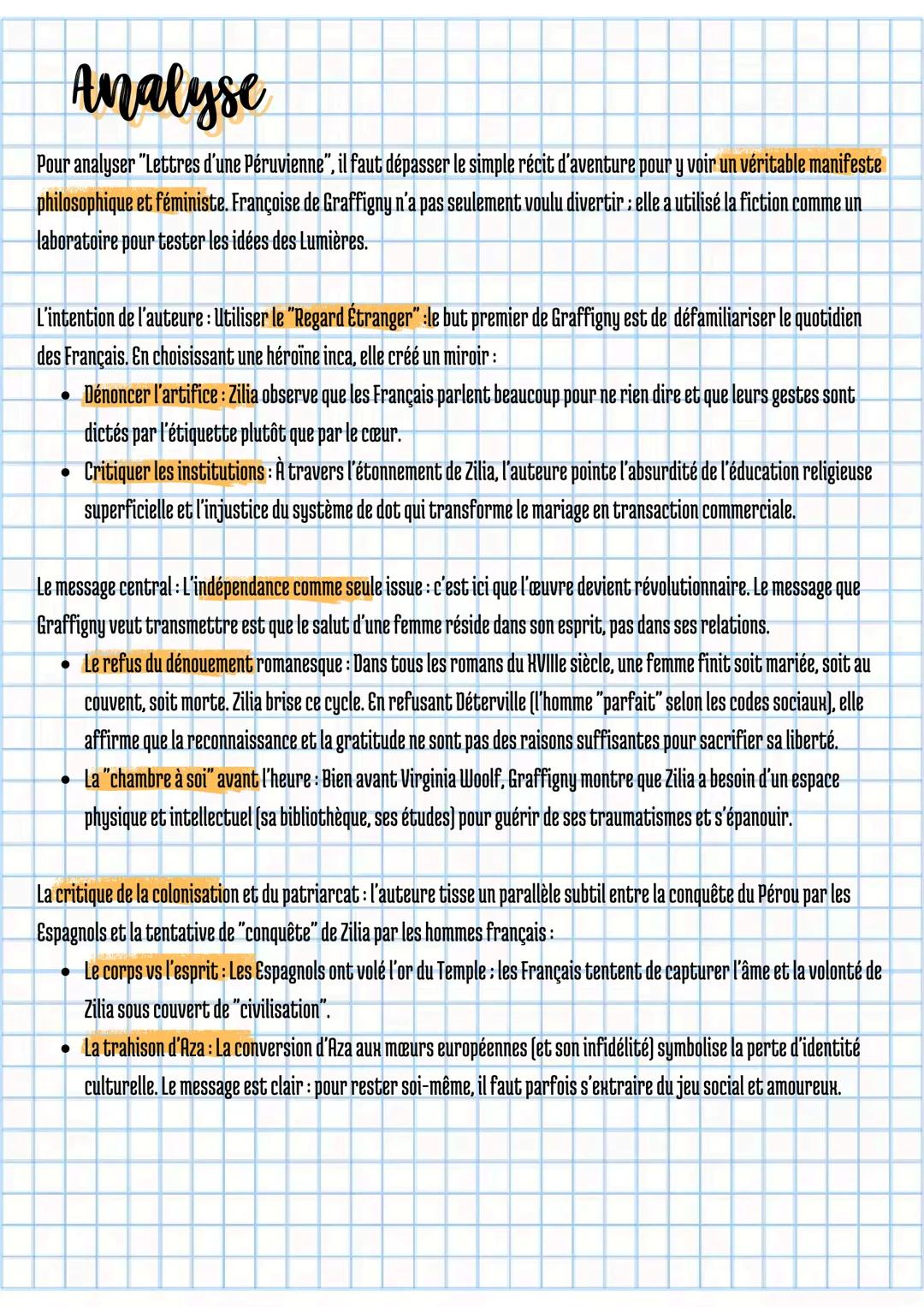 # Lettres d'une péruvienne
# Françoise de Craffigny
## L'auteur
Françoise de Graffigny (1695-1758) est l'une des femmes de lettres les pl
