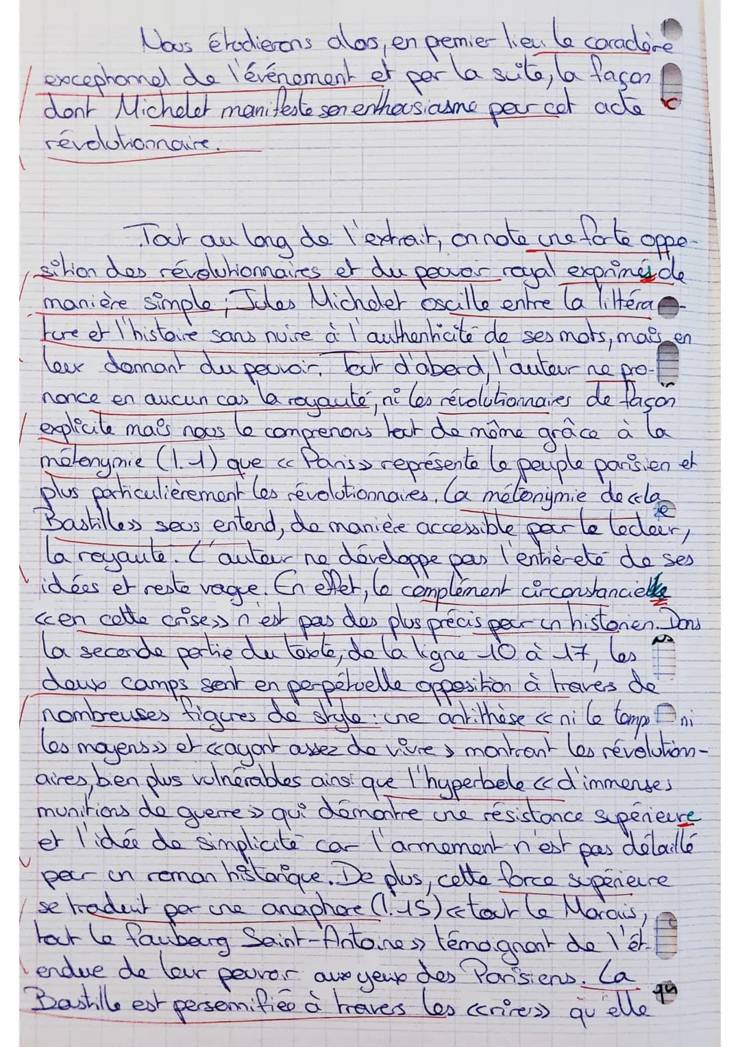# Initiation au commentaire (2de)
Fils d'un artisan imprimeur, Jules Michelet (1798-1874) travaille avec son père, en même temps qu'il mène