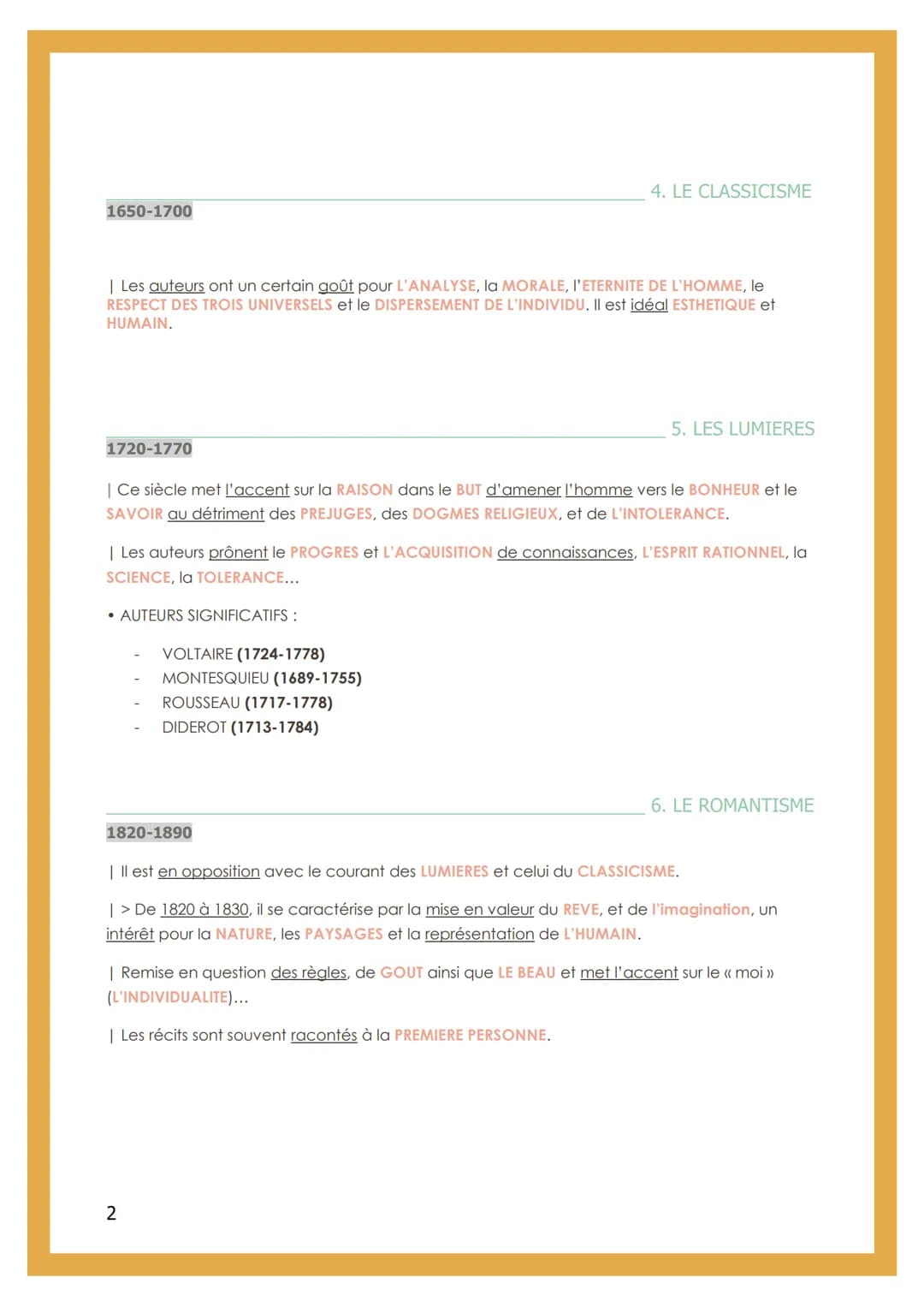 # LES COURANTS LITTERAIRES
UN COURANT LITTERAIRE OU MOUVEMENT LITTERAIRE REGROUPE DES PRINCIPES, DES IDEES ET UNE VISION COMMUNE DU MONDE ET