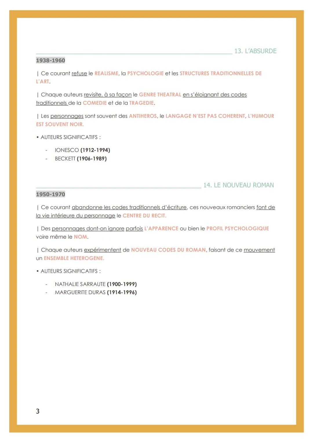 # LES COURANTS LITTERAIRES
UN COURANT LITTERAIRE OU MOUVEMENT LITTERAIRE REGROUPE DES PRINCIPES, DES IDEES ET UNE VISION COMMUNE DU MONDE ET