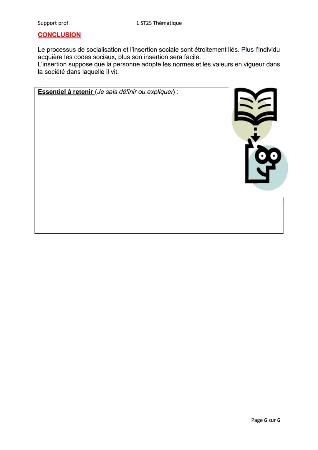 Correction
1 ST2S
Thématique
## PARTIE 1: Qu'est-ce que la santé, le bien-être social et la cohésion sociale ?
## SEQUENCE 2: Le bien-être