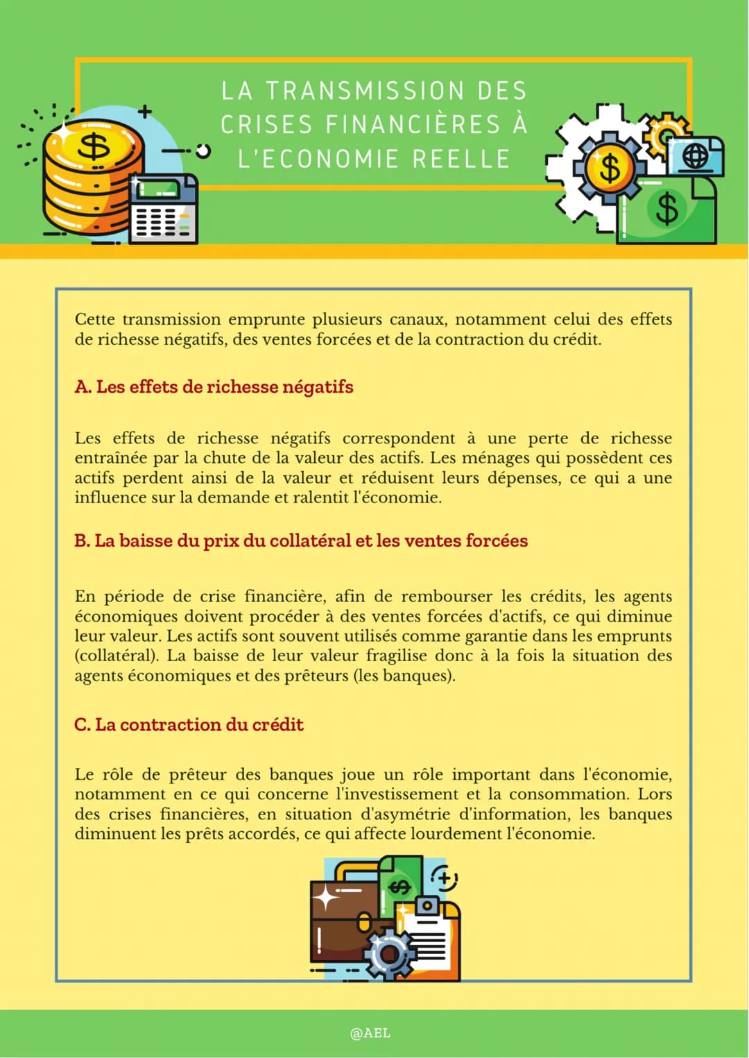 <p>Les effets de richesse négatifs<br>Les effets de richesse négatifs se traduisent par une perte de valeur des actifs, ce qui conduit à un