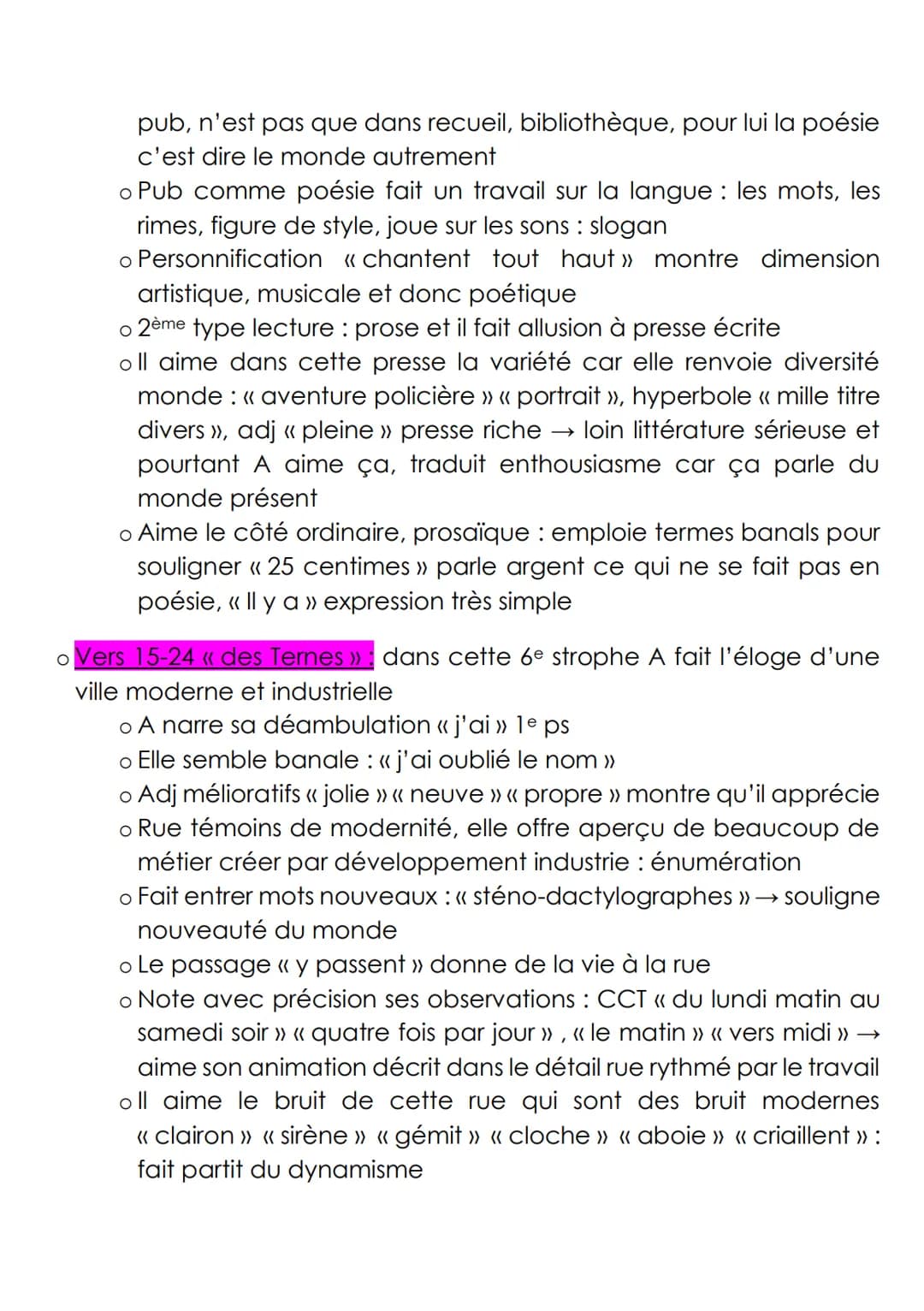 Lecture linéaire n°8: « Zone », Apollinaire, Alcools, 1913.
Poème liminaire du recueil publié en décembre 1912 dans la revue Les Soirées de