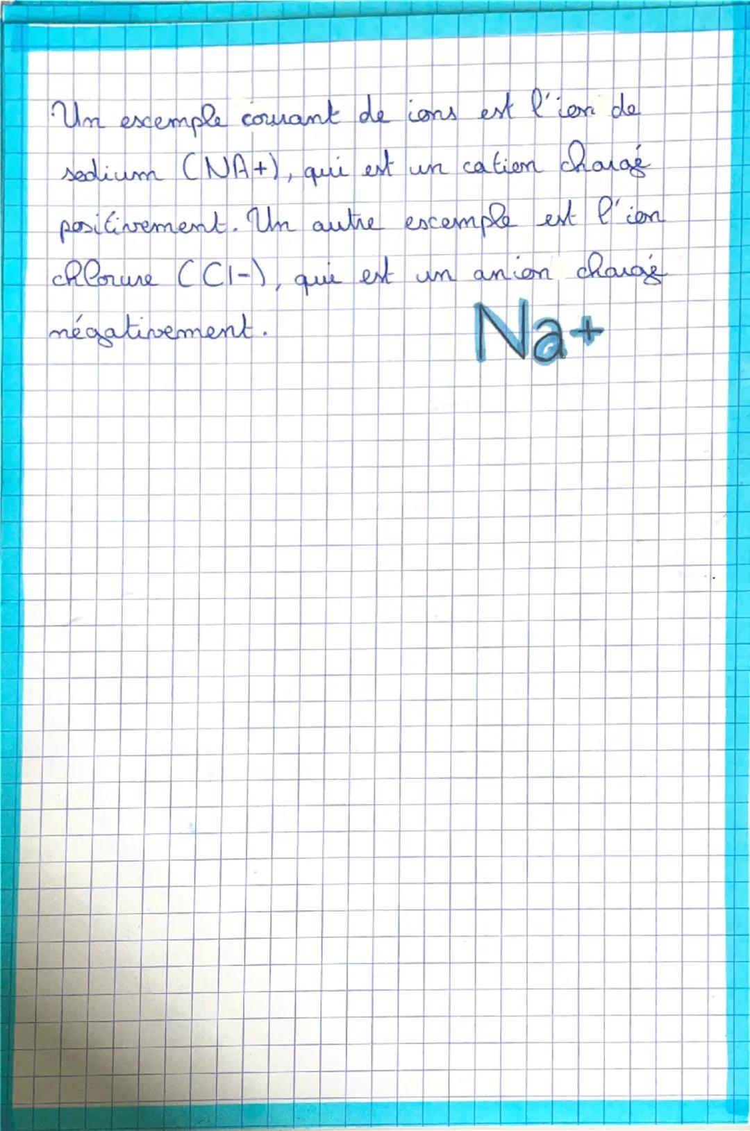 Phuslave
Chimie
Les ions:
Un ion est une particule chargée électriquement
qui se forme lorsque un atome gagne ou perd
des électrons. Les ion