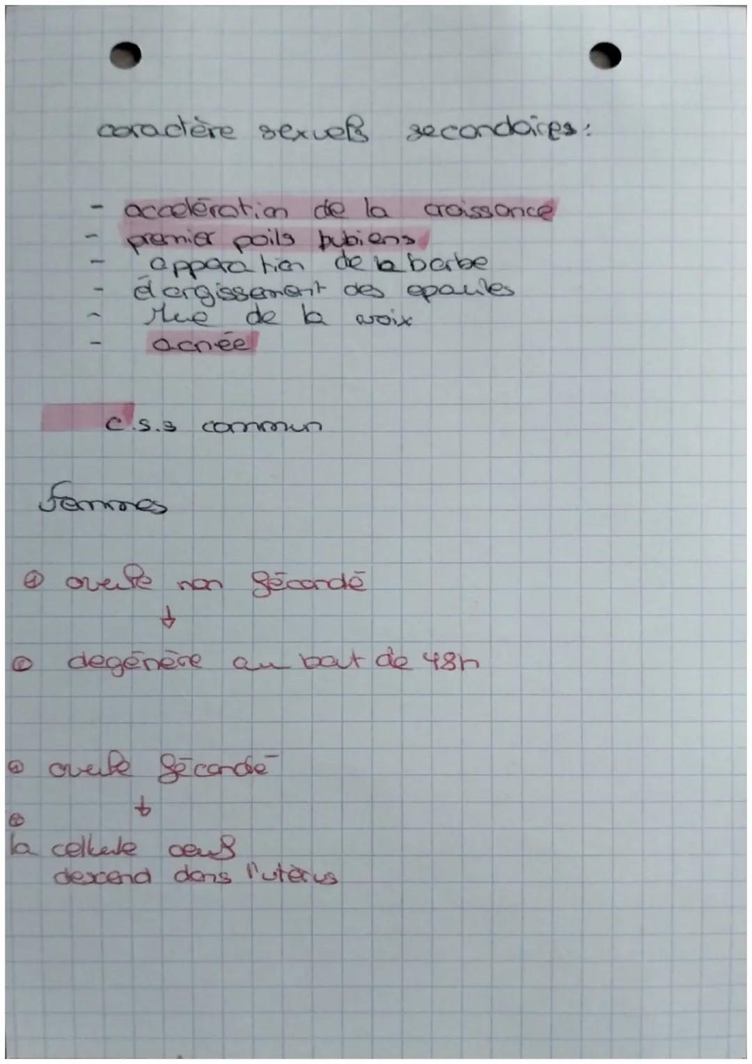♡
La Reproduction humaine
DEFINITIONS:
puberté: periode dans laquelle le согр
subit des changement physique er
pagchologique pour donner