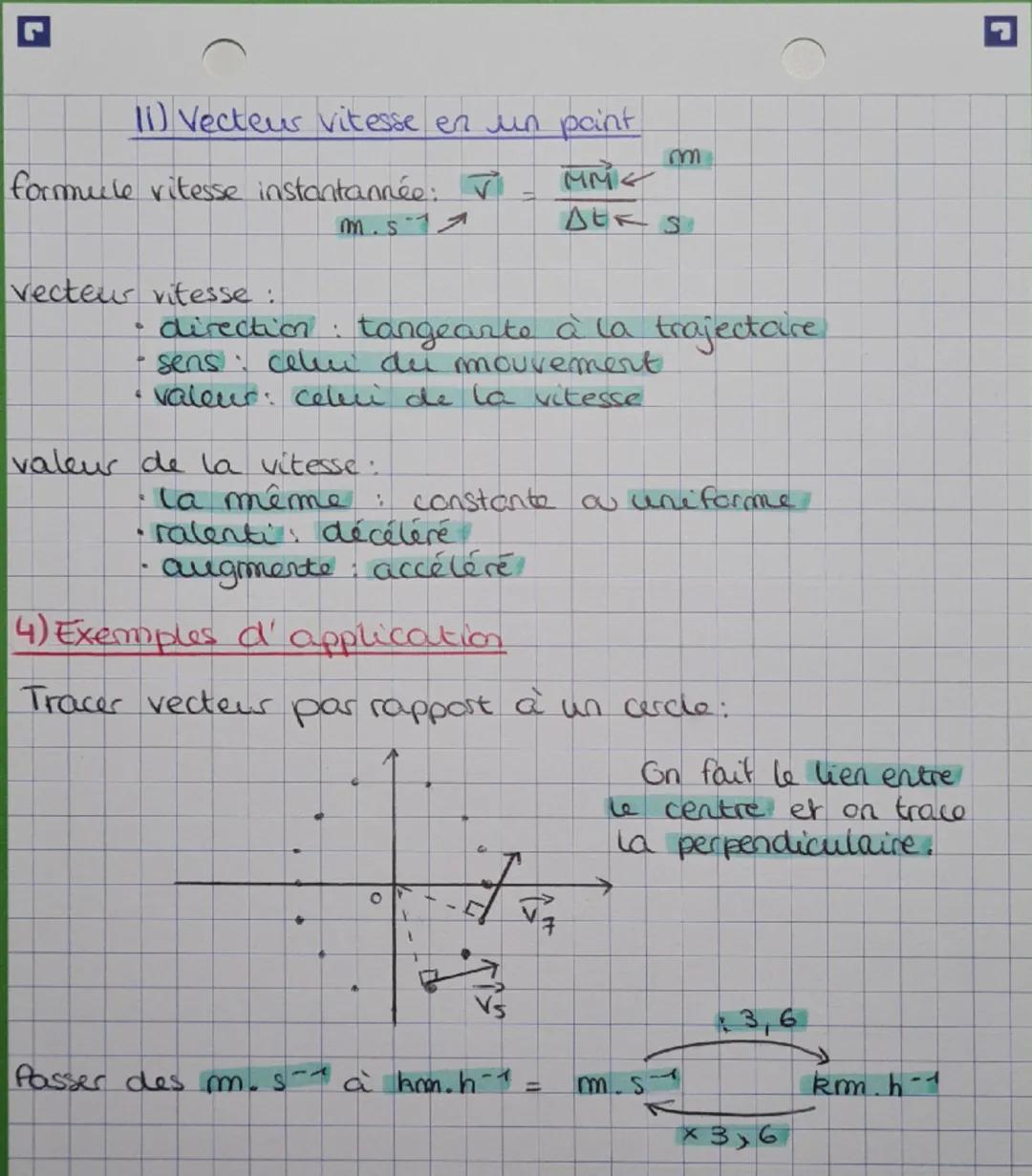 G
Physique: Chap4: Décrire un
mouvement
Systèmes et référentiels
objet étudié est le système. fouvement du système
décrit par rapport au réf