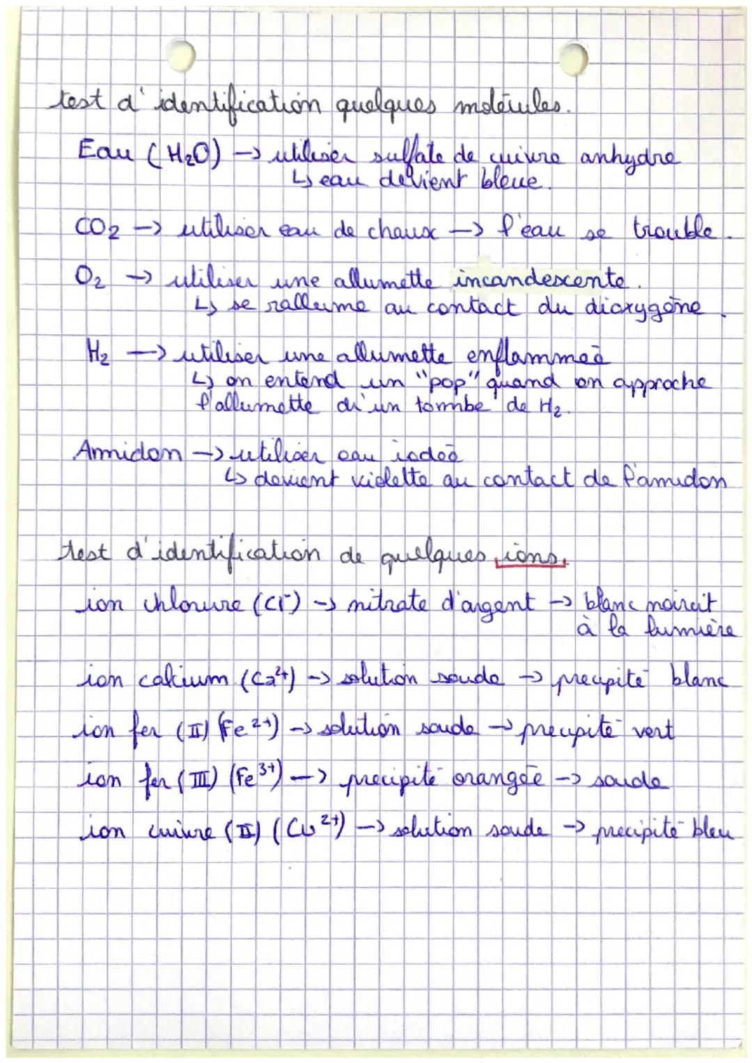 chapitre 1. corps purs et mélanges
definitions:
corps purs: substance constituée d'une seule
espece chimique.
mélange: substance constitué