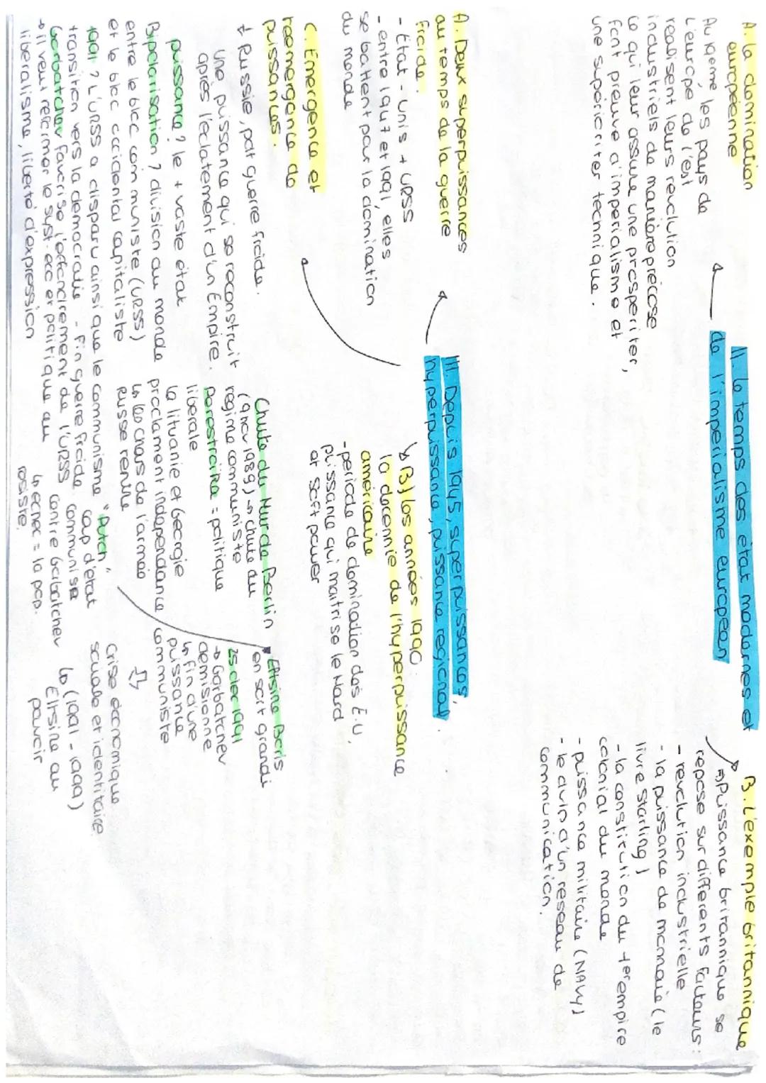 0
I le temps des Empires
empire: Etat multiethnique de
ayant un pouvoir
grande taille
centralise et fort, reposant sur
la force militaire
A)