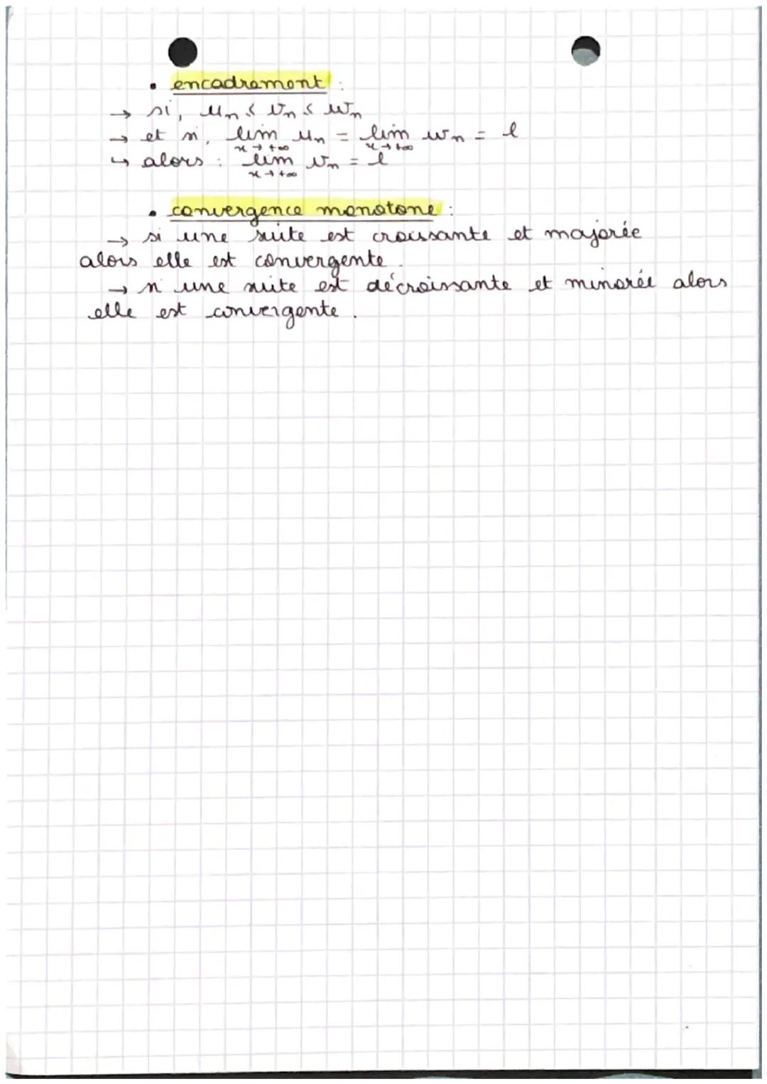 # Les suites
arithmétiques
← relation de recurrence: $M_{n+1} = M_n+r$
→ furmule explicite $u_m = u_0 + nr$
* sens de variation
→ $r=O$