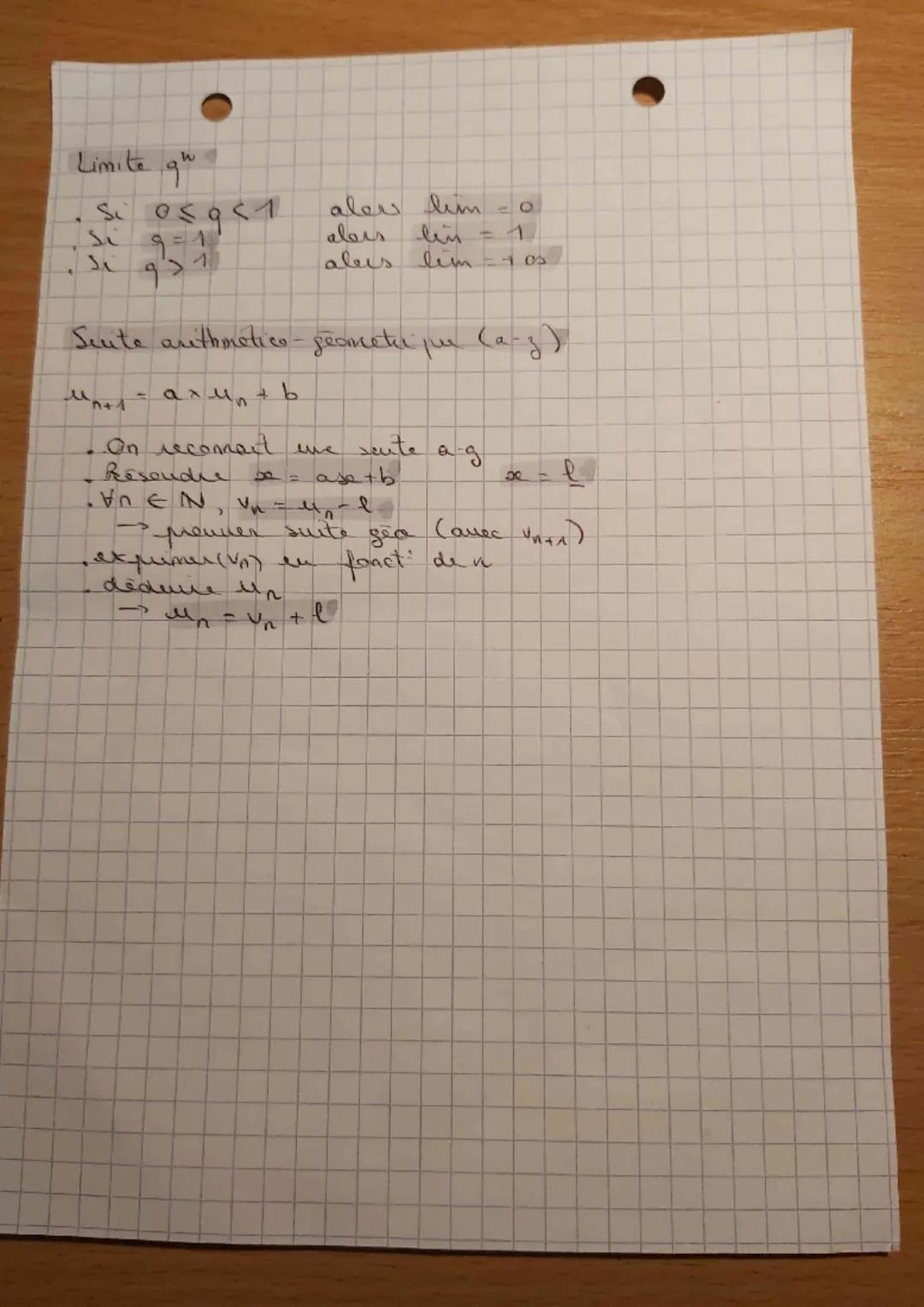 Samme
1
Limite
Somme
quotient
si
gec
Þ
L +
Gendarme
100+-
+∞
I
V
U
1-18-10-10
Comparaison:
-encadier
4400
Si Mn
+
مند
lim Vn
A TO
les
lim v