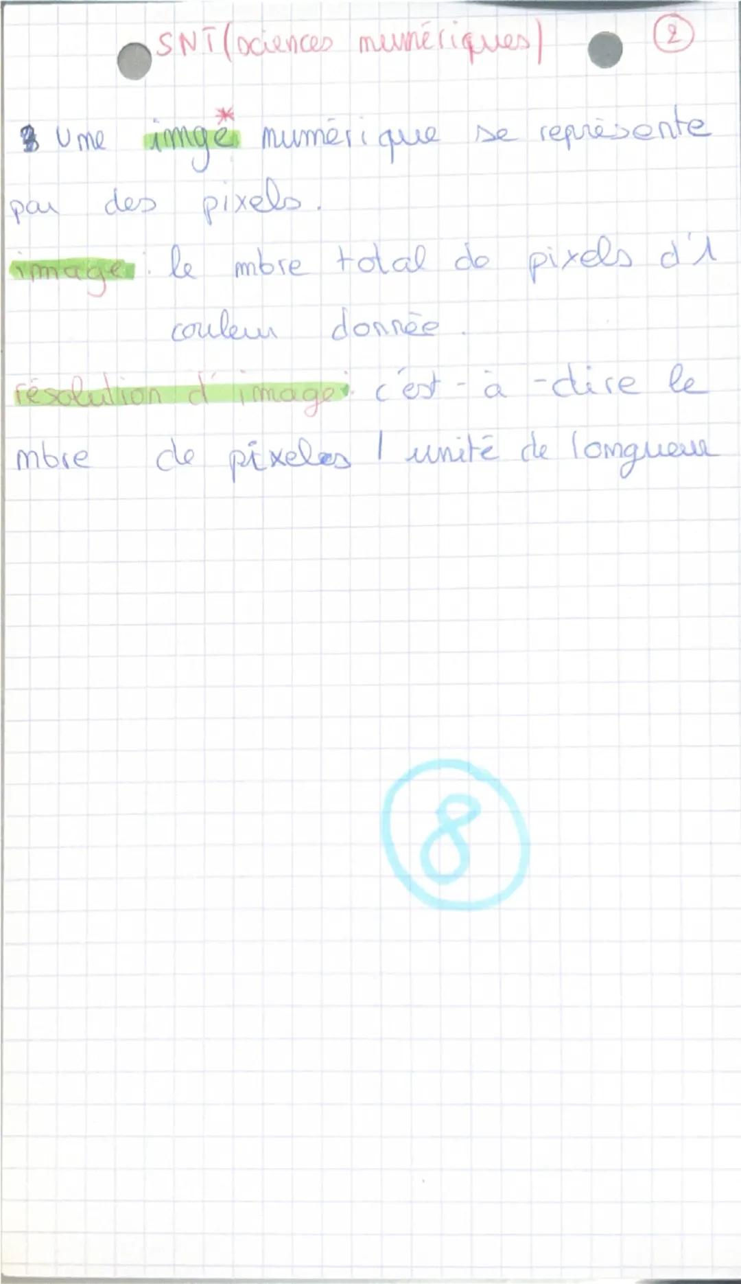 --- OCR Start ---
2
SNT(science mumérique)
1. Repères historiques.
1829: naissance de la photographie
1861: Début de la photographie en coul