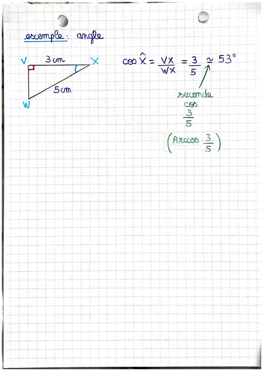 opposé de
B
A
MATHEMATIQUES
TRIGONOMETRIE
hypotenuse
C
↑
adjacent de
B
B
SOH
CAH
TOA
sinus
cosinus tangente
H: hypoténuse
A: adjacent