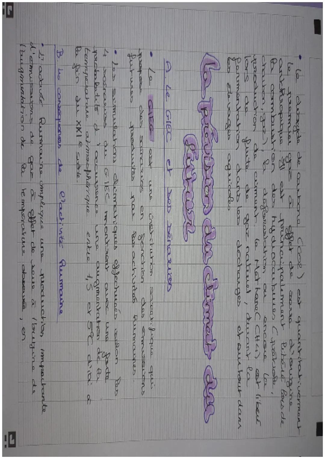 la modélisation du climat
• Un modele climatique est une zone représentation
numérique d'une cone geographique prenant en
compte les interac
