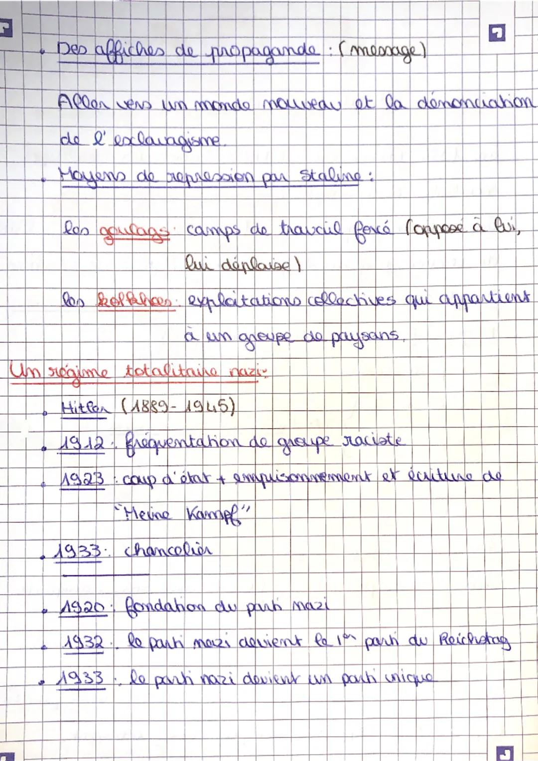 # Kistoire
Un regime totalitaina sovietique.
* En 1922, coniune crée l'URSS (union des Républiques
socialistes et soviétiques)
* Emp