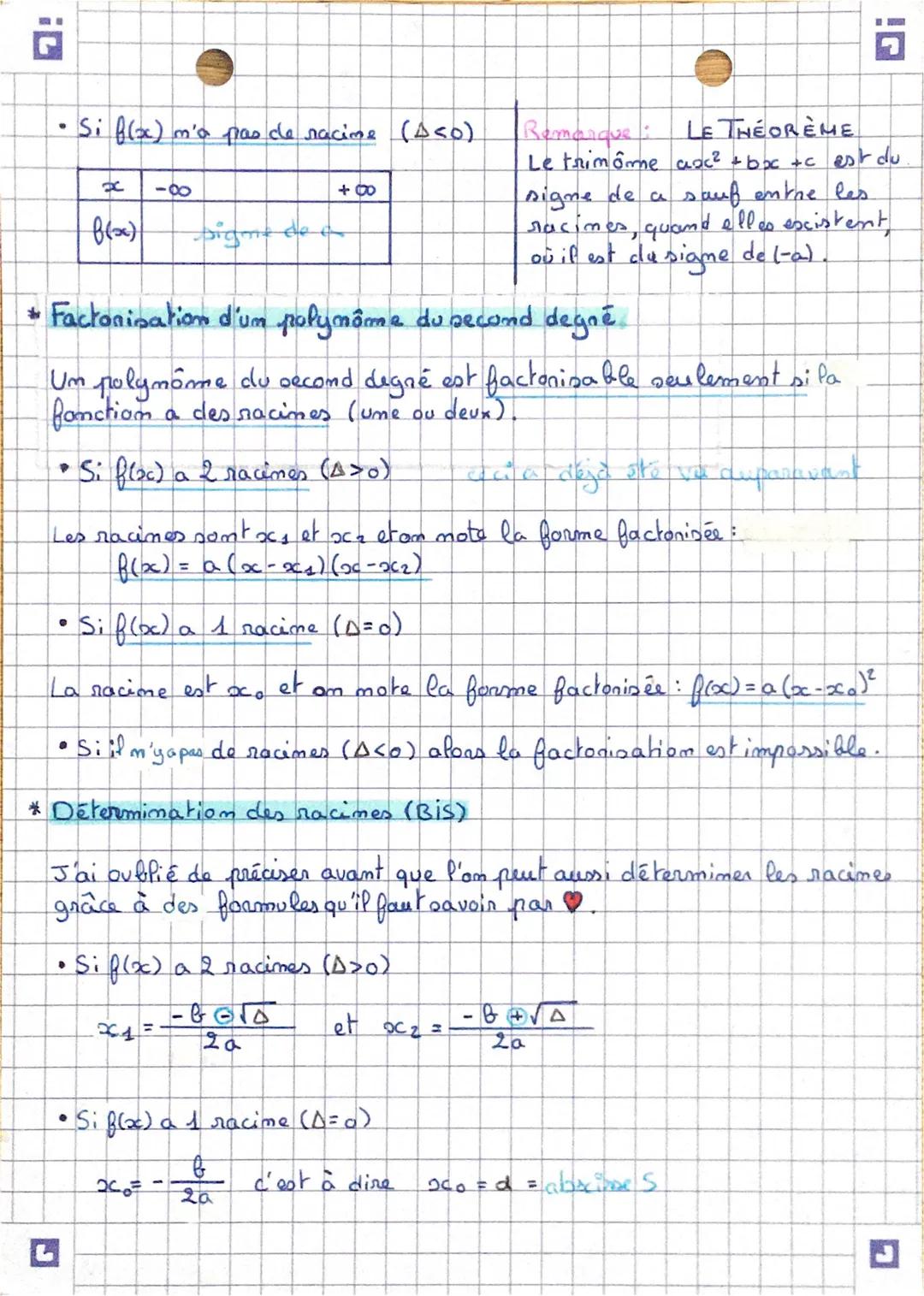 MATHEMATIQUES
SECOND DEGRE
(Pankie 1)
* Om distingue la second degré du premier au moisième degré grâce
puissances. Pour le second degré, la