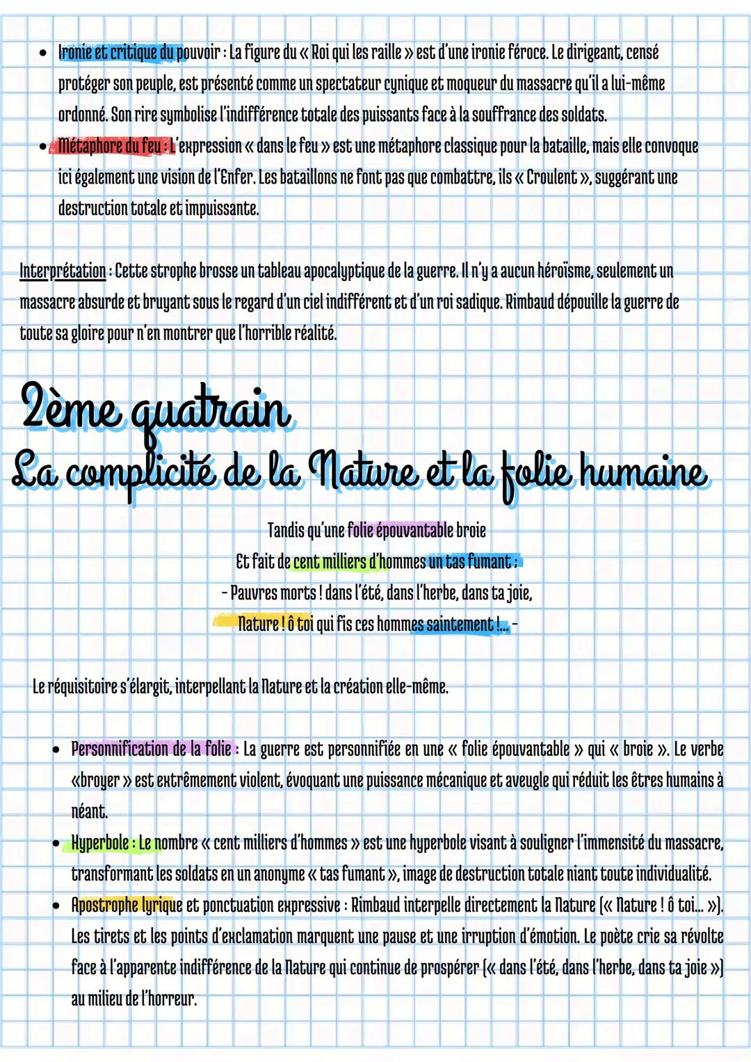 # Le mal
# Arthur Rimbaud
Rédigé en 1870 durant la guerre franco-prussienne, ce sonnet est un réquisitoire virulent et blasphématoire cont