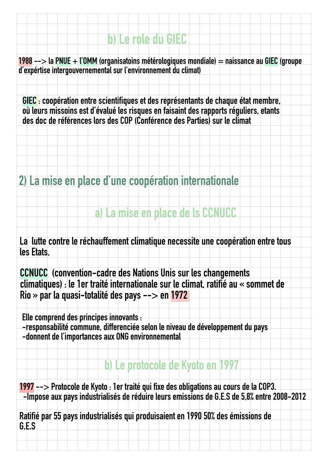# Axe 2: Changements climatiques,
approches historiques et geopolitiques
I - Histoire du changement climatique
1) Faire l'histoire
Milank