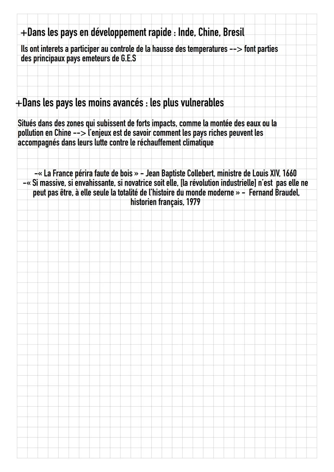 # Axe 2: Changements climatiques,
approches historiques et geopolitiques
I - Histoire du changement climatique
1) Faire l'histoire
Milank
