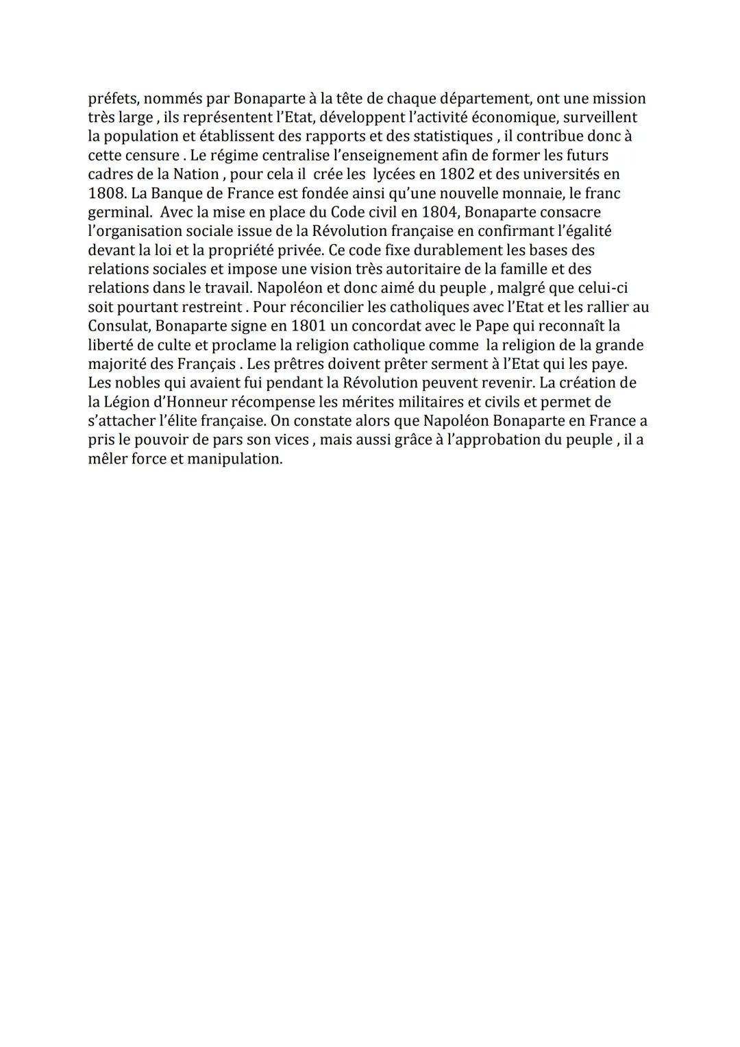 Illona
Bence
Dm: histoire / Napoléon
"On gouverne mieux les hommes par leurs vices que par leurs vertus." Cette
citation de Napoléon Bonapar
