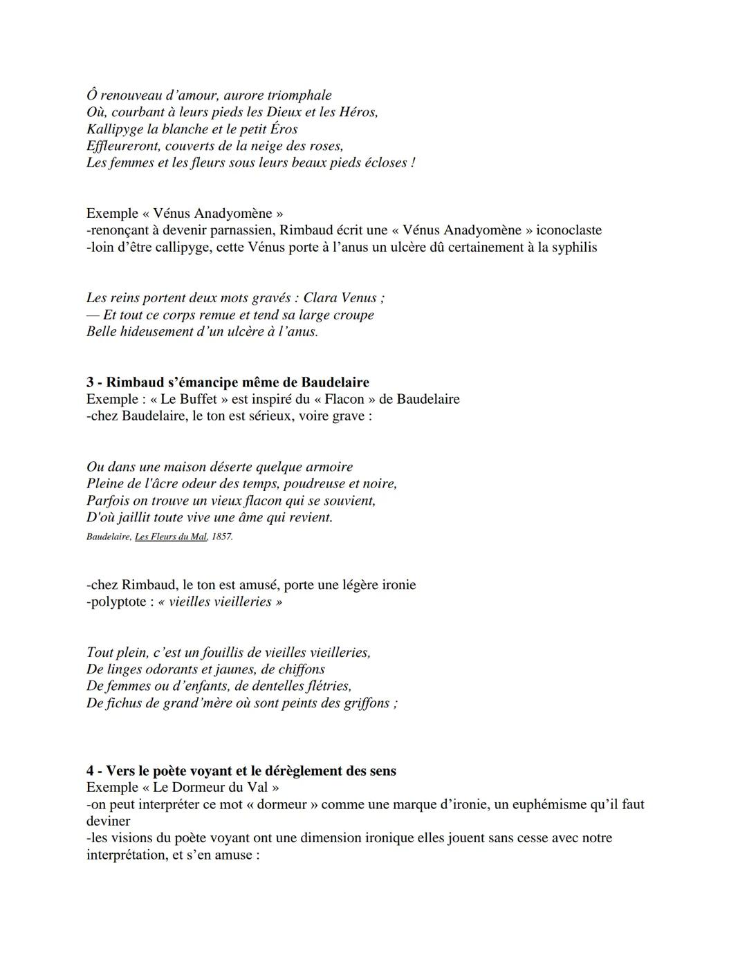 Rimbaud, Cahiers de Douai
Dissertation - Une ironie émancipatrice ?
Introduction
Accroche
-mai 1870, Rimbaud espère être publié dans le « Pa