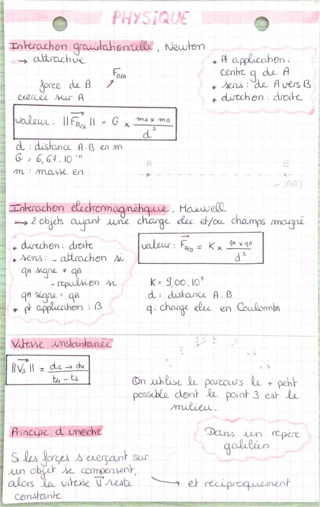 physique - forces, mouvement, énergie