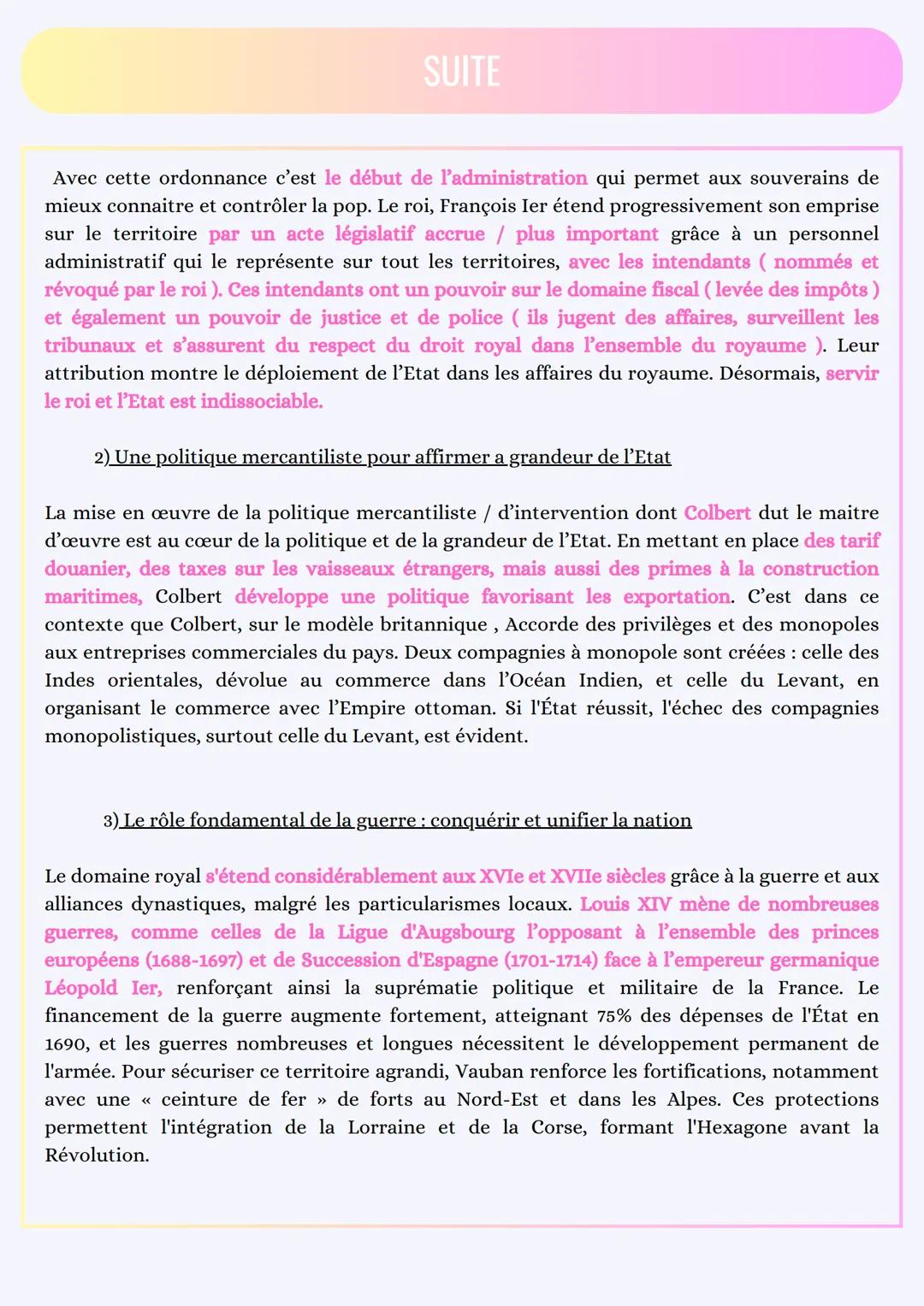 L'AFFIRMATION DE L'ÉTAT DANS LE ROYAUME DE FRANCE
I. L'État à l'épreuve des conflits religieux
1) Des guerres nées de l'affaiblissement de l