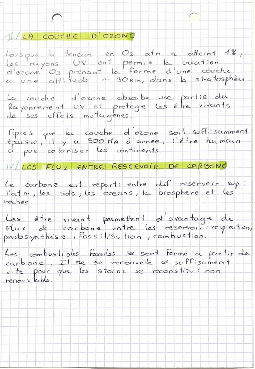 es
CHAP. 1. C'ATHOSPHERE TERRESTRE ET LA
VIE
I.FORMATION DE L'ATH PRIMITIVE ET APPARITION
DE LA vie
Il y a 4,57 milliard d'année (Ga), l'