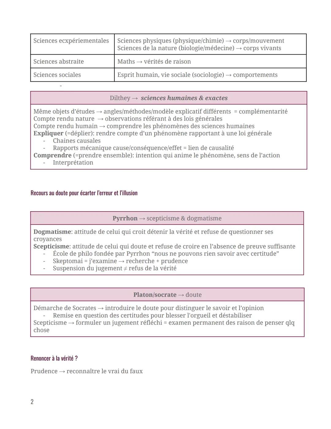 # Philosophie
Doit-on attendre de la science qu'elle nous donne des vérités ?
Intro
"Les évènements ne sont que l'écume des choses, ce qu