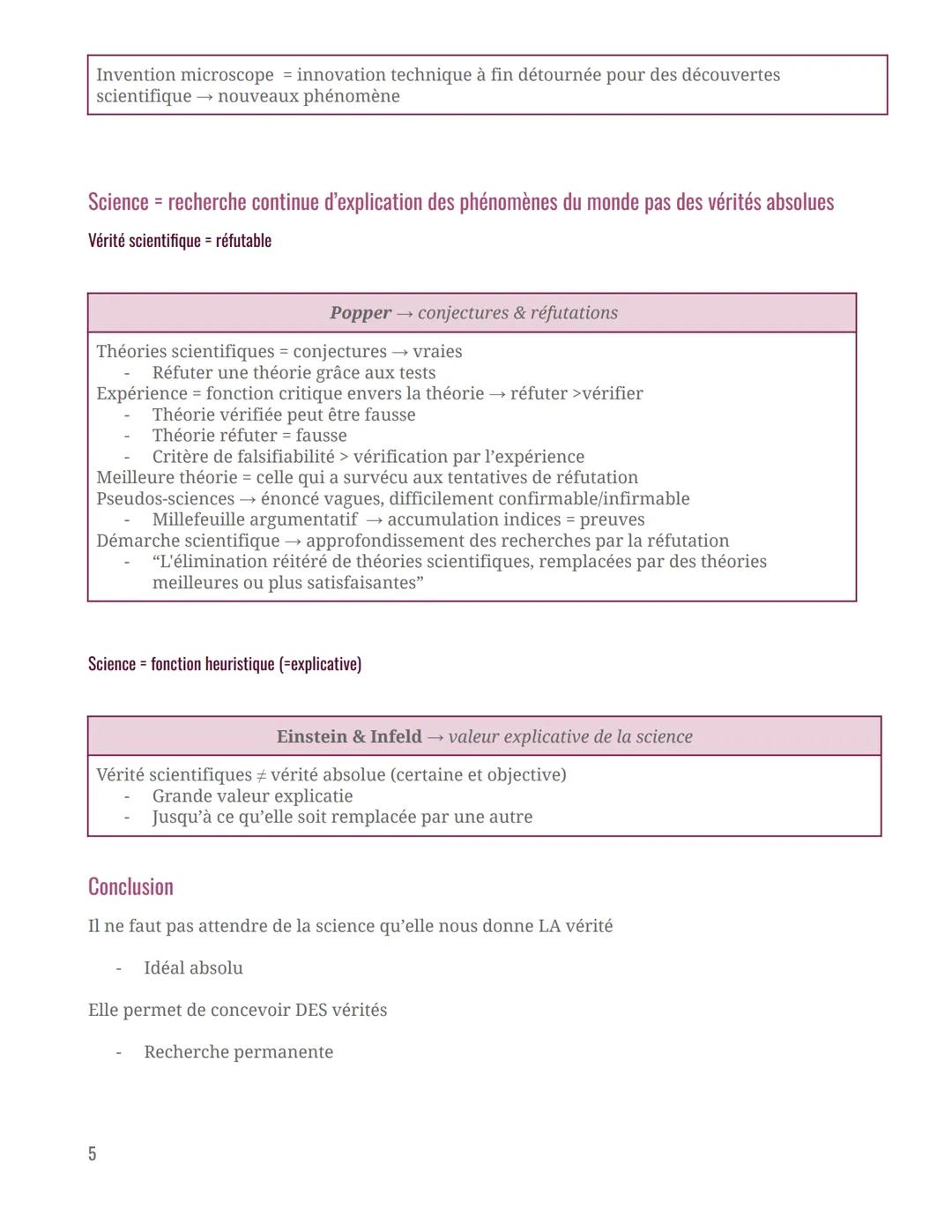 # Philosophie
Doit-on attendre de la science qu'elle nous donne des vérités ?
Intro
"Les évènements ne sont que l'écume des choses, ce qu