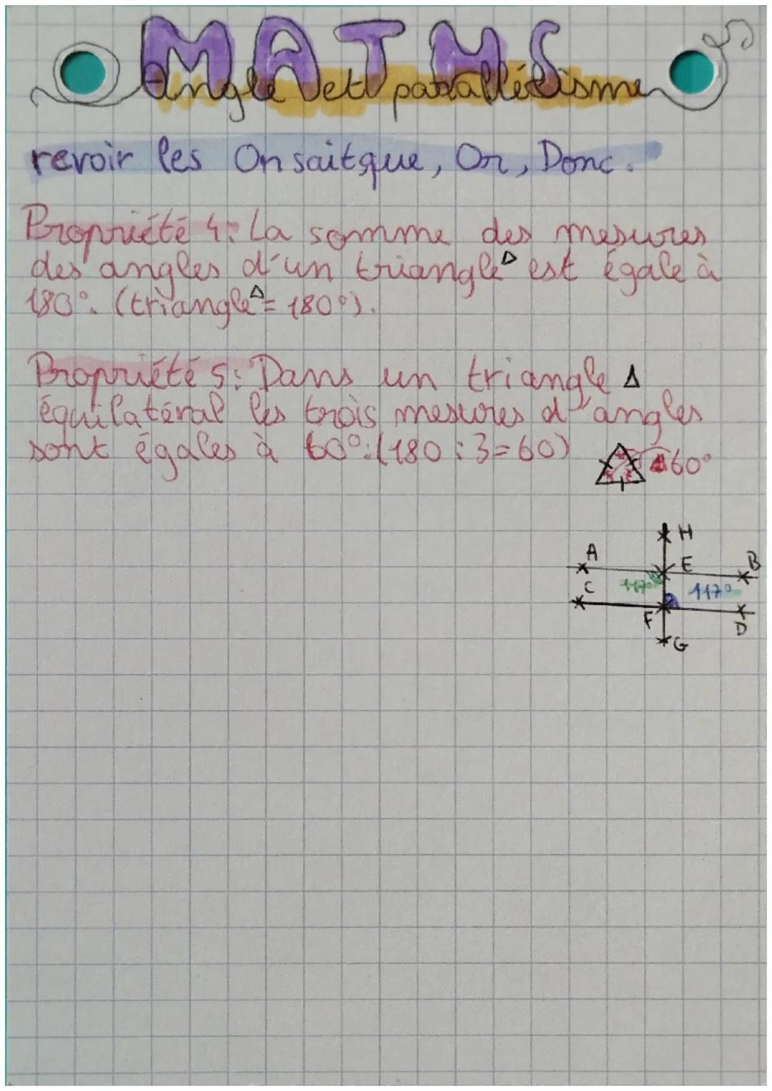 # MATHS
Angle let Uplarallelisme
(d) (11)
(d)
(d1)
(d2)
(d2)
correspondants
alternes-internes.
opposés par le sommet
Propriété 1: S